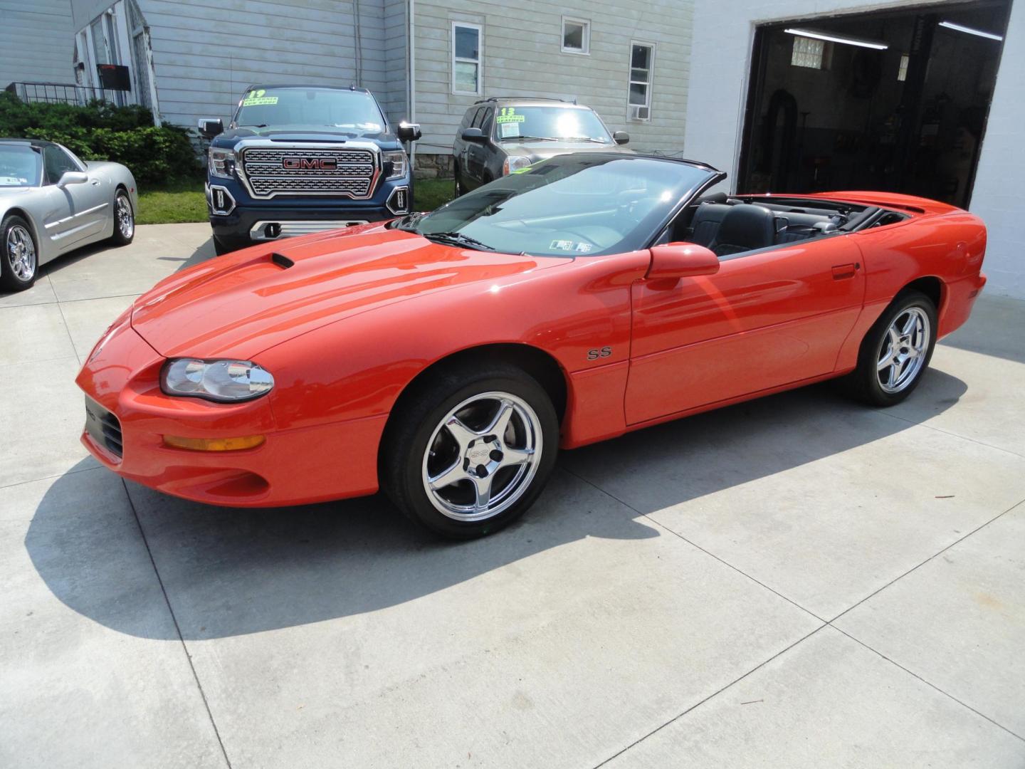 1999 Hugger Orange /Gray Chevrolet Camaro SS (2G1FP32G6X2) with an 5.7L V8 OHV 16V engine, 4-Speed Automatic Overdrive transmission, located at 827 W 26th Street, Erie, PA, 16508, (814) 455-3401, 42.105431, -80.090942 - Thanks for looking at our super clean like new rare low mileage Camaro. This is the SS model with the SLP package in the rare color of Hugger orange. We sold this vehicle a few years back to a collector who recently has some health issues and sold it back to us along with a few others of his collect - Photo#11