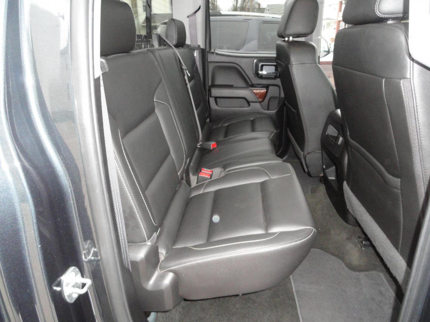 2017 Dark Slate Metallic /Graphite GMC Sierra 1500 SLT (1GTV2NEC4HZ) with an 5.3L V8 OHV 16V engine, 8-Speed Automatic transmission, located at 827 W 26th Street, Erie, PA, 16508, (814) 455-3401, 42.105431, -80.090942 - Thanks for looking at our accident free like new GMC trade in. Please be advised that we sold this truck two months ago and the buyer traded it back in to us on a GMC Denali which is what he originally wanted and also be advised that these are two month old pictures and the current mileage is 99301. - Photo#42