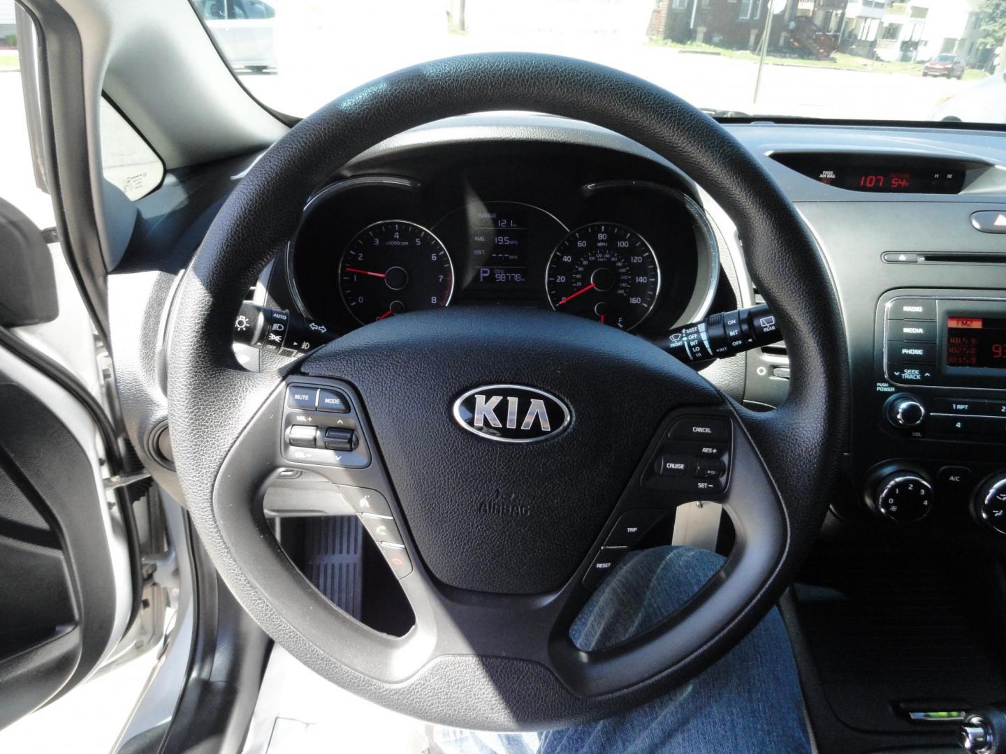 2016 Silky Silver Metallic /Greystone Kia Forte 5-Door LX (KNAFK5A81G5) with an 2.0L L4 DOHC 16V engine, 6-Speed Automatic transmission, located at 827 W 26th Street, Erie, PA, 16508, (814) 455-3401, 42.105431, -80.090942 - Thanks for looking at our one owner accident and rust-free new Ford trade. This is the LX model with lots of options and it comes with like new exterior plus a nonsmoker interior. A recent Pa state and emissions inspection, lube oil and filter change were just completed in our service department. Hu - Photo#12