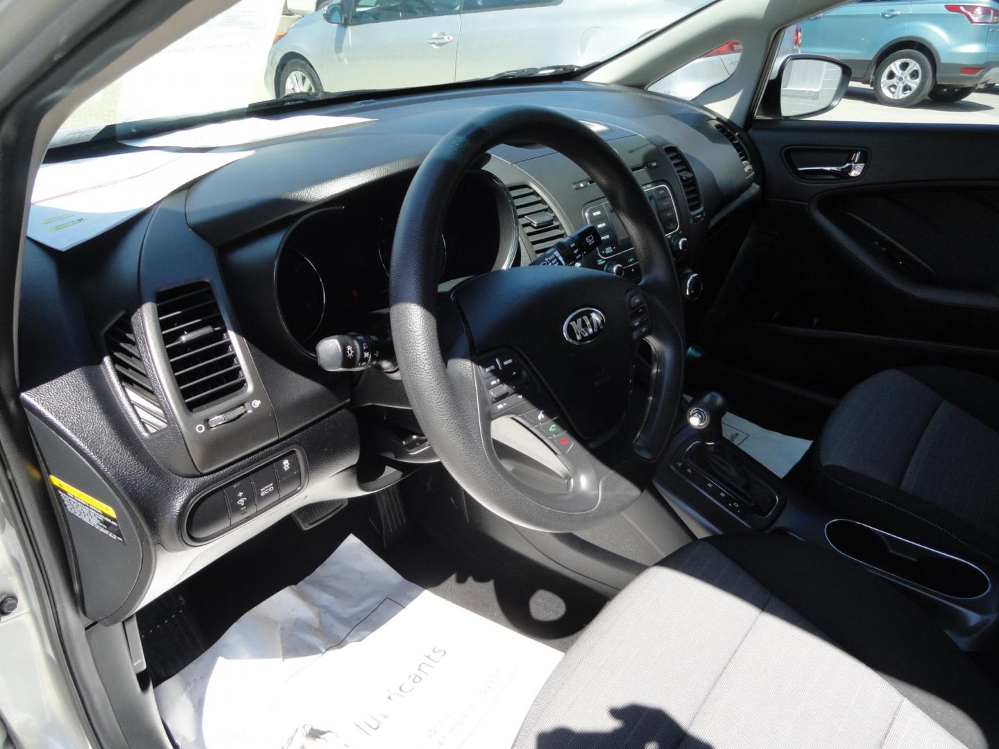 2016 Silky Silver Metallic /Greystone Kia Forte 5-Door LX (KNAFK5A81G5) with an 2.0L L4 DOHC 16V engine, 6-Speed Automatic transmission, located at 827 W 26th Street, Erie, PA, 16508, (814) 455-3401, 42.105431, -80.090942 - Thanks for looking at our one owner accident and rust-free new Ford trade. This is the LX model with lots of options and it comes with like new exterior plus a nonsmoker interior. A recent Pa state and emissions inspection, lube oil and filter change were just completed in our service department. Hu - Photo#18