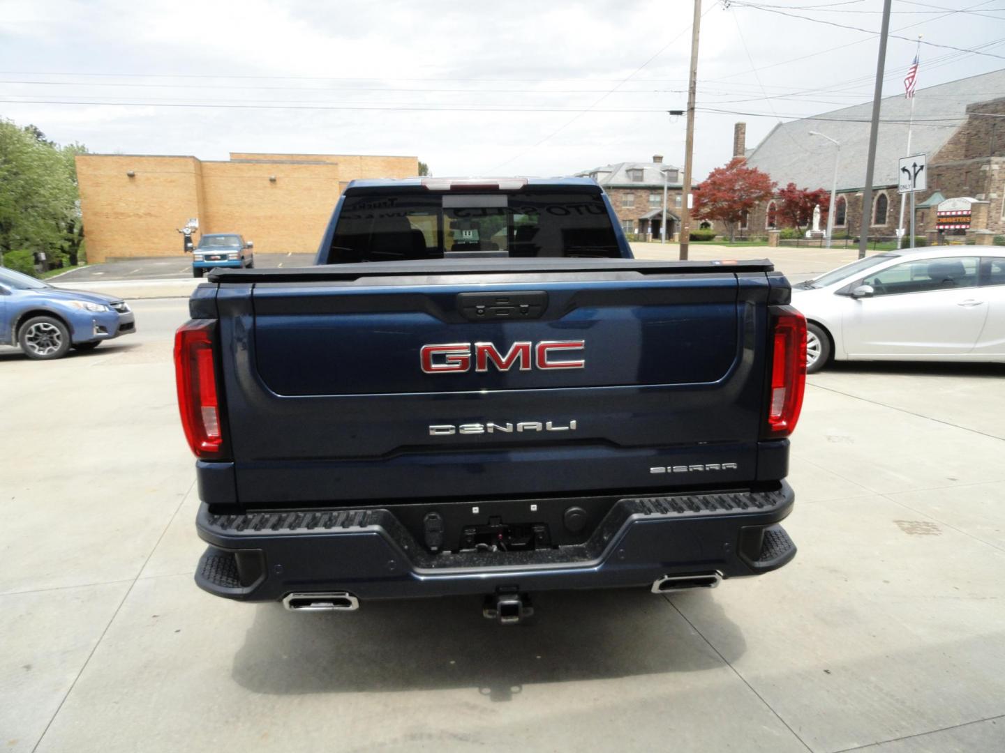 2019 Pacific Blue Metallic /Graphite GMC Sierra 1500 Denali Crew Cab 4WD (1GTU9FED7KZ) with an 5.3L V8 OHV 16V engine, 8 SPEED AUTOMATIC transmission, located at 827 W 26th Street, Erie, PA, 16508, (814) 455-3401, 42.105431, -80.090942 - Thanks for looking at our one owner rust and accident-free new truck trade. This is the top-of-the-line GMC Sierra Denali model with just about all the options on this top-of-the-line model and if you know this model you know what they are. A full service was just completed in our service department - Photo#5