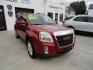 2014 Crystal Claret Tricoat /Graphite GMC Terrain SLT1 AWD (2GKFLXE32E6) with an 3.6L V6 DOHC 24V engine, 6-Speed Automatic transmission, located at 827 W 26th Street, Erie, PA, 16508, (814) 455-3401, 42.105431, -80.090942 - Thanks for looking at our two-owner low mileage accident and rust-free new arrival. This is the SLT model with the 3.6L V6 DOHC 24 Valve V-6, all-wheel drive, a power heated front drivers seat, leather seating, power sunroof, power lift gate, factory remote start, rear camera Bluetooth, both keys an - Photo#0