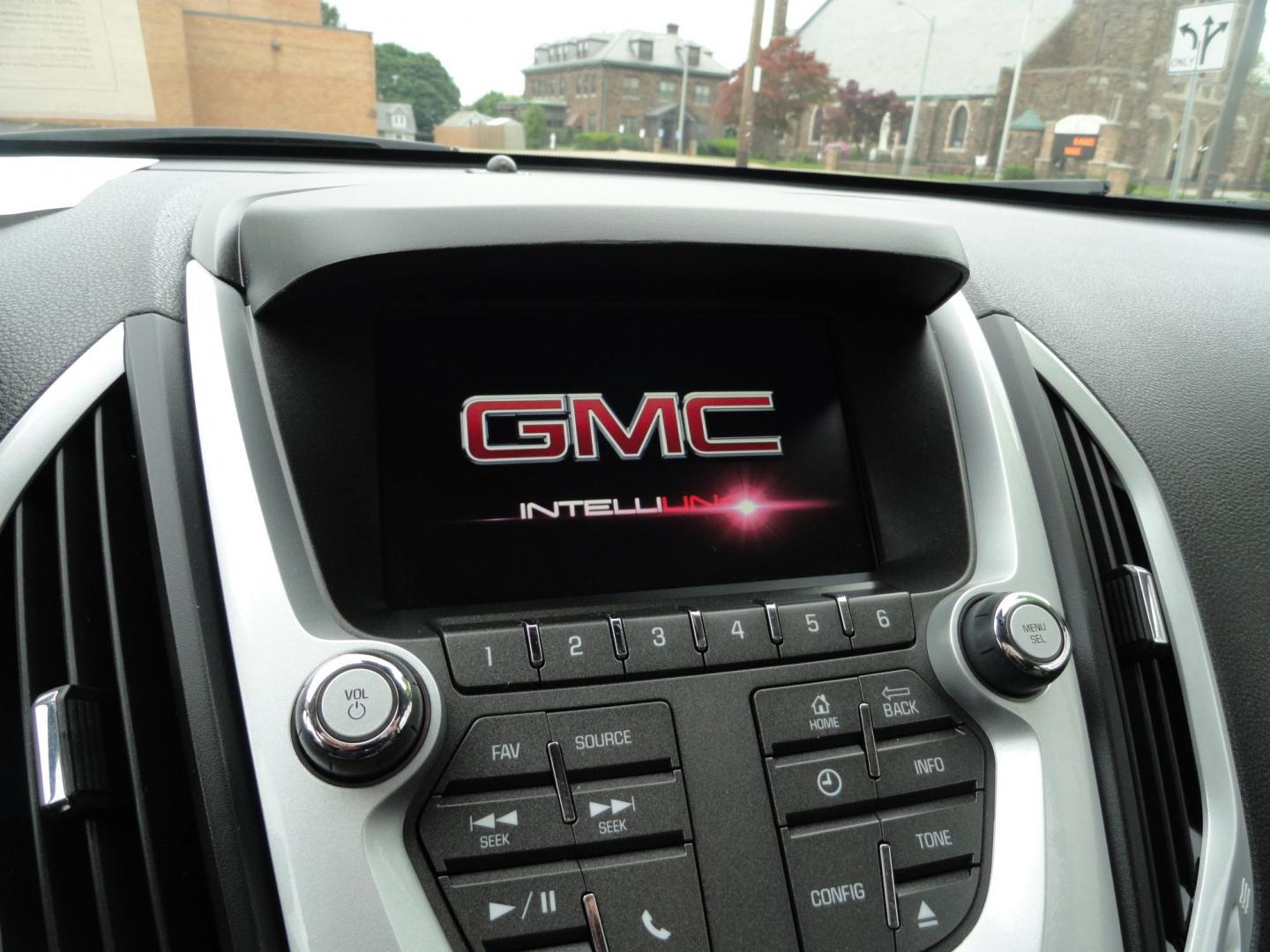 2014 Crystal Claret Tricoat /Graphite GMC Terrain SLT1 AWD (2GKFLXE32E6) with an 3.6L V6 DOHC 24V engine, 6-Speed Automatic transmission, located at 827 W 26th Street, Erie, PA, 16508, (814) 455-3401, 42.105431, -80.090942 - Thanks for looking at our two-owner low mileage accident and rust-free new arrival. This is the SLT model with the 3.6L V6 DOHC 24 Valve V-6, all-wheel drive, a power heated front drivers seat, leather seating, power sunroof, power lift gate, factory remote start, rear camera Bluetooth, both keys an - Photo#11