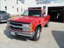 1994 Red /Greystone Chevrolet C/K 1500 Reg. Cab Shor. Bed 4WD (1GCEK14KXRZ) with an 5.7L V8 OHV 16V engine, Automatic transmission, located at 827 W 26th Street, Erie, PA, 16508, (814) 455-3401, 42.105431, -80.090942 - Photo#6