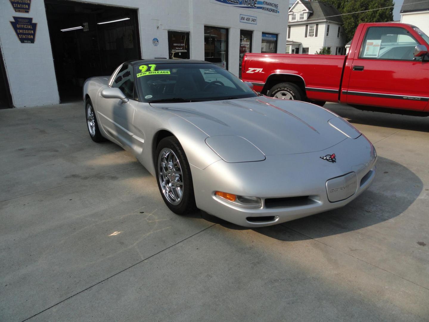 1997 Sebring Silver Metallic /Greystone Chevrolet Corvette Coupe (1G1YY22G7V5) with an 5.7L V8 OHV 16V engine, 4-Speed Automatic Overdrive transmission, located at 827 W 26th Street, Erie, PA, 16508, (814) 455-3401, 42.105431, -80.090942 - Thanks for looking at our two owner LOW MILEAGE (15,905) accident and rust-free recent arrival. This Corvette was originally sold in in Warren Pa. where it stayed until it was traded in at the local Mercedes Benz dealership in Erie on 2/3/2003 with 2605 miles. The next owner purchased this on 5/30/2 - Photo#0