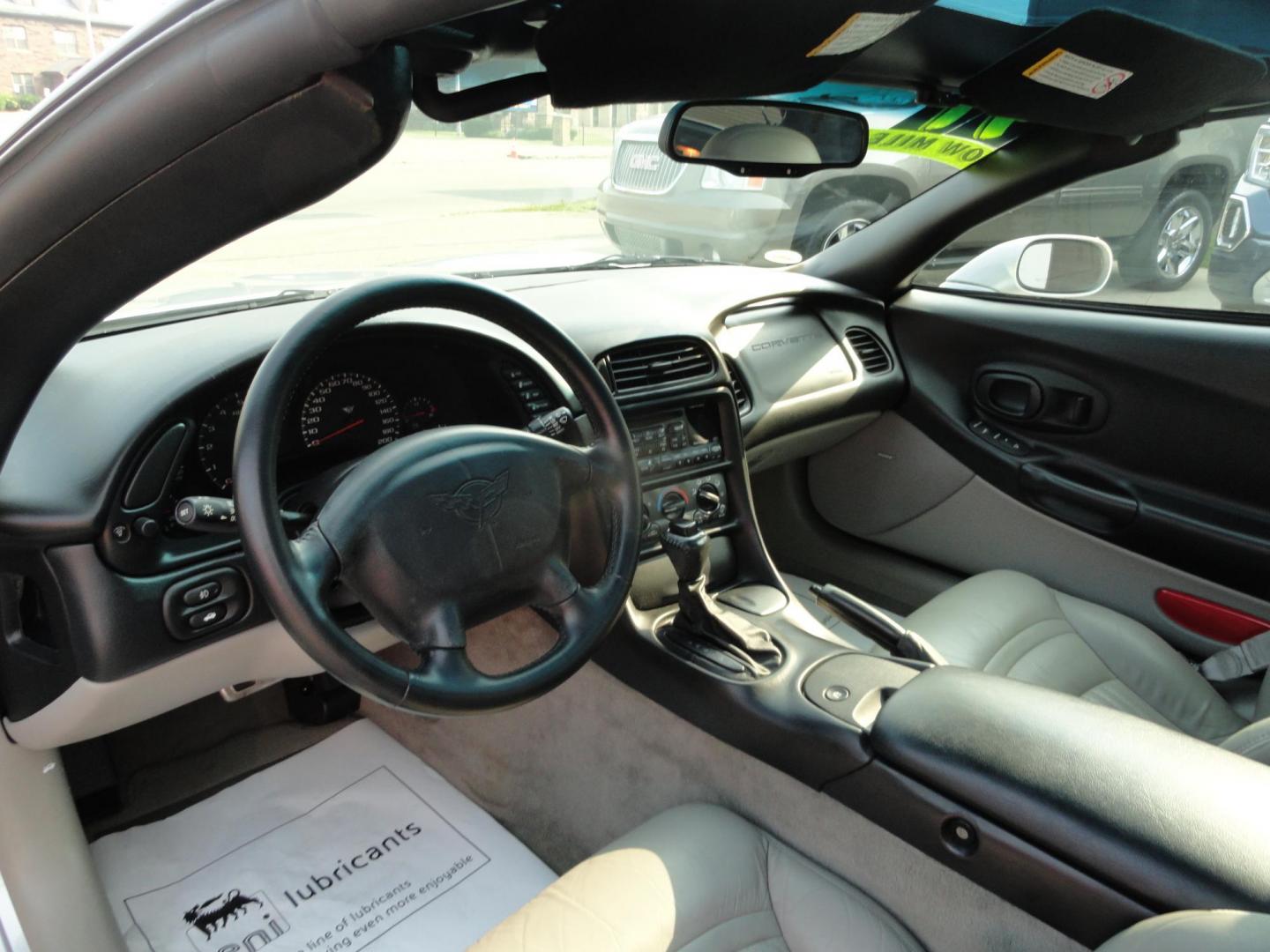 1997 Sebring Silver Metallic /Greystone Chevrolet Corvette Coupe (1G1YY22G7V5) with an 5.7L V8 OHV 16V engine, 4-Speed Automatic Overdrive transmission, located at 827 W 26th Street, Erie, PA, 16508, (814) 455-3401, 42.105431, -80.090942 - Thanks for looking at our two owner LOW MILEAGE (15,905) accident and rust-free recent arrival. This Corvette was originally sold in in Warren Pa. where it stayed until it was traded in at the local Mercedes Benz dealership in Erie on 2/3/2003 with 2605 miles. The next owner purchased this on 5/30/2 - Photo#8