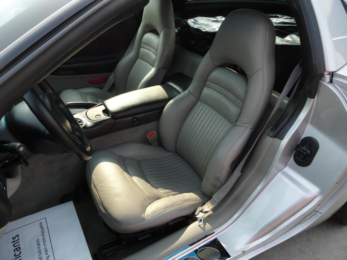 1997 Sebring Silver Metallic /Greystone Chevrolet Corvette Coupe (1G1YY22G7V5) with an 5.7L V8 OHV 16V engine, 4-Speed Automatic Overdrive transmission, located at 827 W 26th Street, Erie, PA, 16508, (814) 455-3401, 42.105431, -80.090942 - Thanks for looking at our two owner LOW MILEAGE (15,905) accident and rust-free recent arrival. This Corvette was originally sold in in Warren Pa. where it stayed until it was traded in at the local Mercedes Benz dealership in Erie on 2/3/2003 with 2605 miles. The next owner purchased this on 5/30/2 - Photo#15