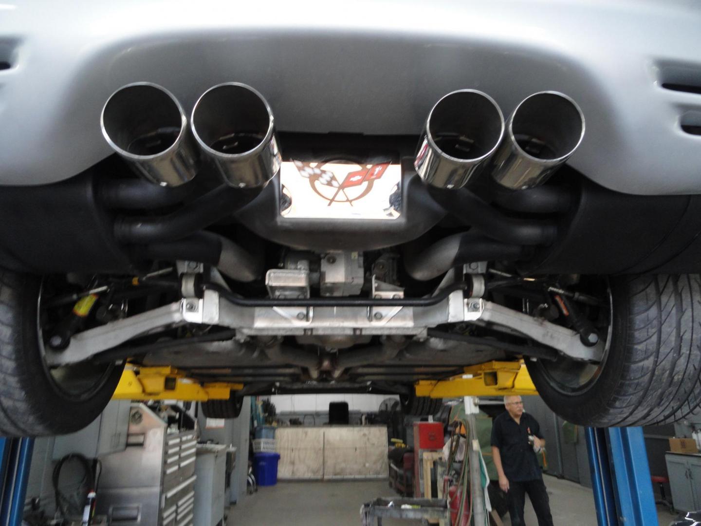 1997 Sebring Silver Metallic /Greystone Chevrolet Corvette Coupe (1G1YY22G7V5) with an 5.7L V8 OHV 16V engine, 4-Speed Automatic Overdrive transmission, located at 827 W 26th Street, Erie, PA, 16508, (814) 455-3401, 42.105431, -80.090942 - Thanks for looking at our two owner LOW MILEAGE (15,905) accident and rust-free recent arrival. This Corvette was originally sold in in Warren Pa. where it stayed until it was traded in at the local Mercedes Benz dealership in Erie on 2/3/2003 with 2605 miles. The next owner purchased this on 5/30/2 - Photo#46