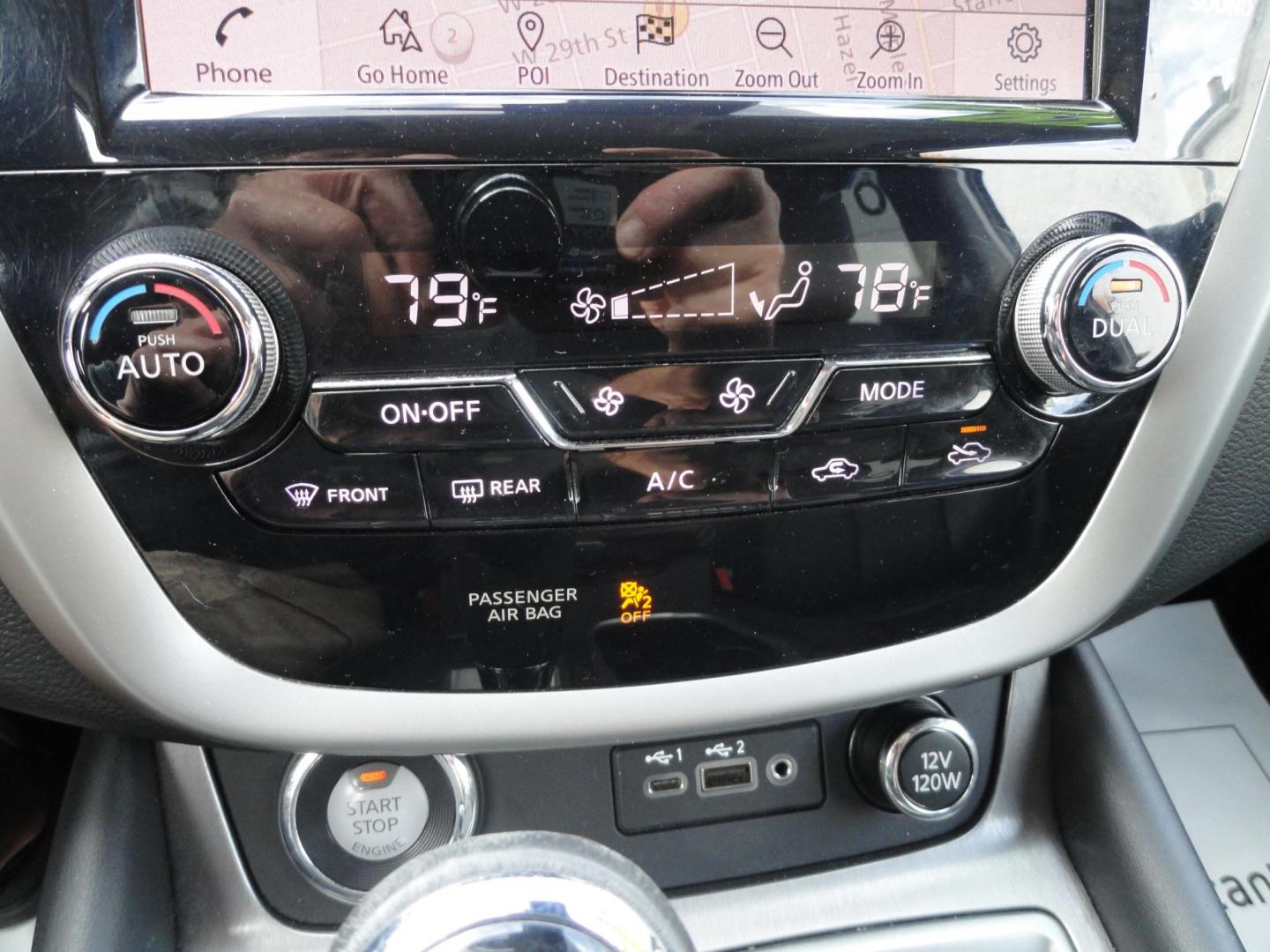 2020 Super Black /Graphite Nissan Murano SL (5N1AZ2CS6LN) with an 3.5L V6 DOHC 24V engine, CVT transmission, located at 827 W 26th Street, Erie, PA, 16508, (814) 455-3401, 42.105431, -80.090942 - Photo#12