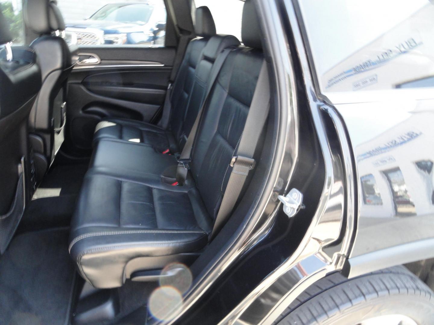 2014 Brillant Black Crystal /Jet Black Jeep Grand Cherokee Limited 4WD (1C4RJFBG7EC) with an 3.6L V6 DOHC 24V engine, 5-Speed Automatic transmission, located at 827 W 26th Street, Erie, PA, 16508, (814) 455-3401, 42.105431, -80.090942 - Thanks for looking at our low mileage rust free new Jeep trade. This is the Limited model with all wheel drive, power sunroof, power lift gate, power drivers seat, remote start, heated front and second row seats, navigation, blind spot monitor, upgrade wheels and lots more. A full service was just c - Photo#32