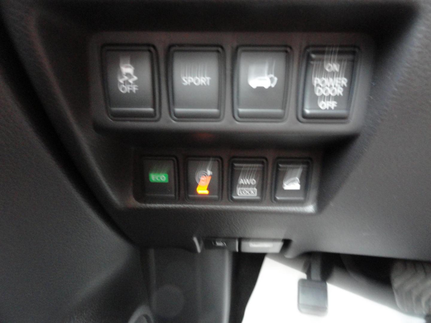 2015 Gun Metallic /Jet Black Nissan Rogue SL (5N1AT2MV1FC) with an 2.5L L4 DOHC 16V engine, Continuously Variable Transmission transmission, located at 827 W 26th Street, Erie, PA, 16508, (814) 455-3401, 42.105431, -80.090942 - Thanks for looking at our own owner, nonsmoker, accident and rust-free new Nissan trade. This is the SL model with all wheel drive, panoramic sunroof, power drivers seat, power lift gate, passive entry, heated front seats, push button start, back up camera with surround cameras, navigation, blind sp - Photo#20