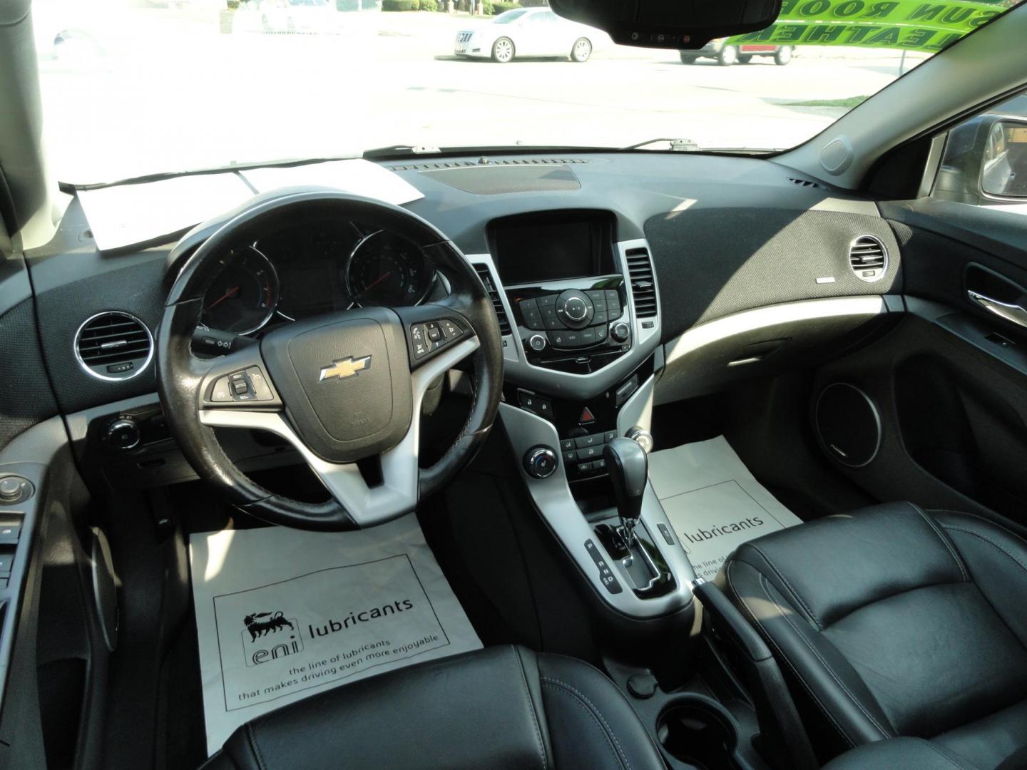 2014 Atlantis Blue Metallic /Greystone Chevrolet Cruze 2LT (1G1PE5SB8E7) with an 1.4L L4 DOHC 16V TURBO engine, 6-Speed Automatic transmission, located at 827 W 26th Street, Erie, PA, 16508, (814) 455-3401, 42.105431, -80.090942 - Thanks for looking at our super clean rust and accident-free recent arrival. This is the RS 2LT model with lots of options including leather seating area, power sunroof, factory remote start, upgrade wheels and lots more. A full service was just completed in our service department with new Pa state - Photo#8