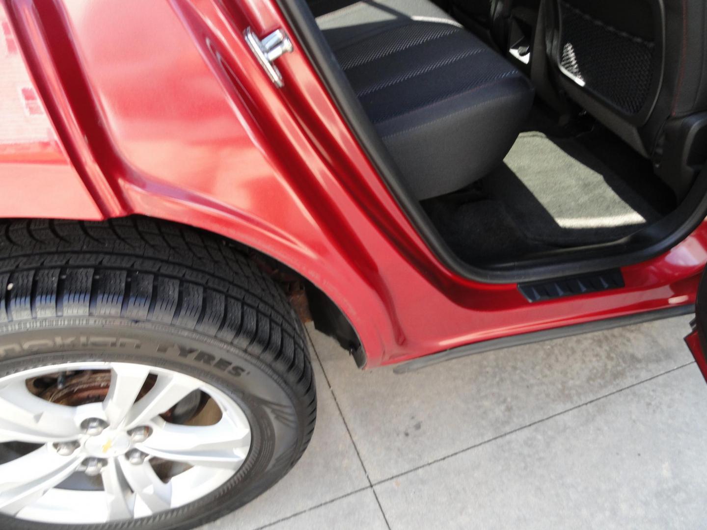 2014 Crystal Red Metallic /Greystone Chevrolet Equinox 1LT (2GNFLFE30E6) with an 3.6L V6 DOHC 24V engine, 6-Speed Automatic transmission, located at 827 W 26th Street, Erie, PA, 16508, (814) 455-3401, 42.105431, -80.090942 - Thanks for looking at our one owner, nonsmoker, low mileage accident-free new Chevrolet trade. This is the LT model with all wheel drive, the 3.6 six-cylinder engine, power drivers seat, pioneer stereo, remote start, back up camera and lots more including two remotes with the keys, the factory floor - Photo#27