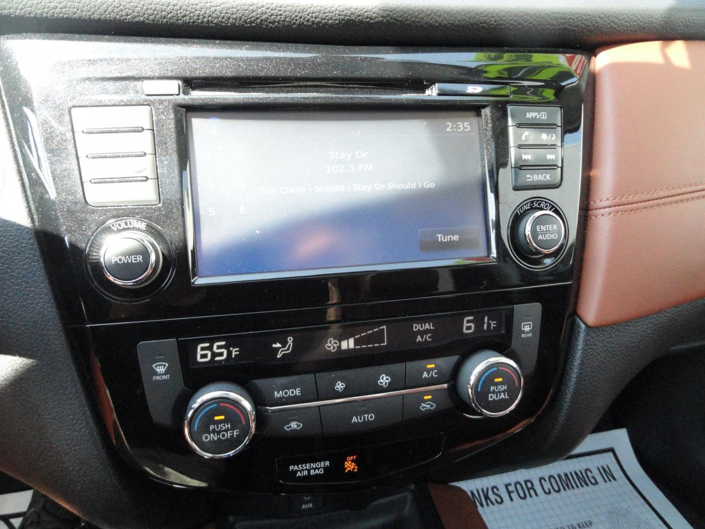 2017 Black Onyx /Two Tone Nissan Rogue SL (5N1AT2MV1HC) with an 2.5L L4 DOHC 16V engine, CVT transmission, located at 827 W 26th Street, Erie, PA, 16508, (814) 455-3401, 42.105431, -80.090942 - Thanks for looking at two owner accident-free new arrival that we sold back in October to a good friend and unfortunately, he passed away suddenly and only put 183 miles on this vehicle which we purchased back from his family. This is the SL all-wheel drive model with every option in that model incl- Photo#10