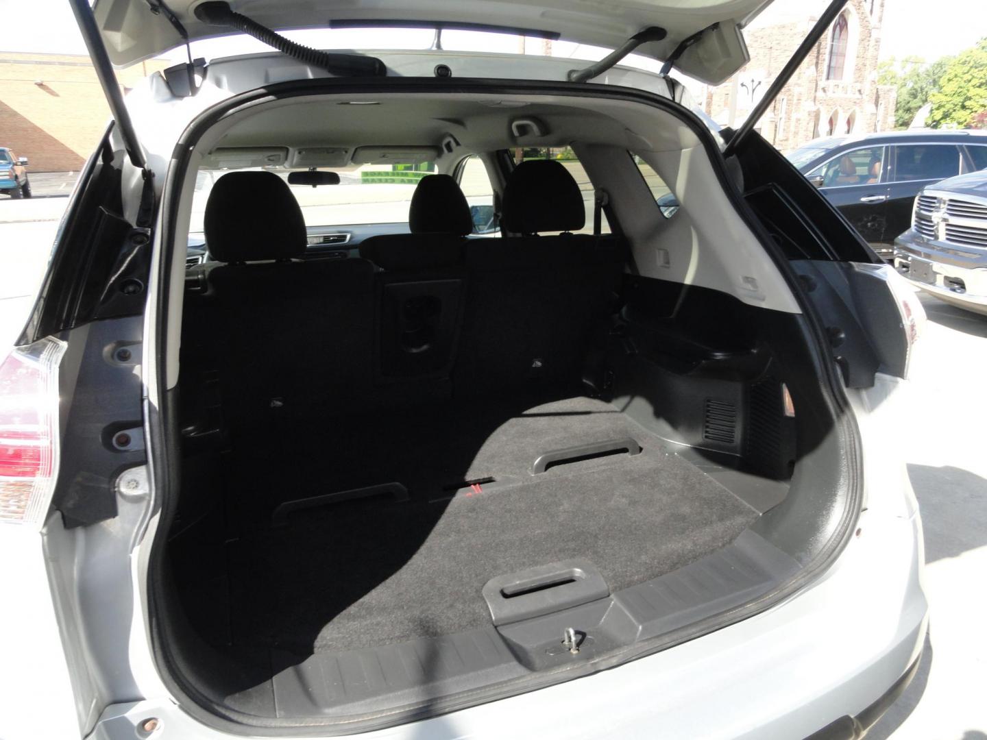 2014 Brilliant Silver Metallic /Graphite Nissan Rogue SV AWD (5N1AT2MV6EC) with an 2.5L L4 DOHC 16V engine, Continuously Variable Transmission transmission, located at 827 W 26th Street, Erie, PA, 16508, (814) 455-3401, 42.105431, -80.090942 - Thanks for looking at our two-owner low mileage rust free recent arrival. This is the SV all-wheel drive model with low mileage, power drivers seat, push button entry plus lots more. A full service was just completed in our service department with a new Pa state and emissions inspection, a lube oil - Photo#25