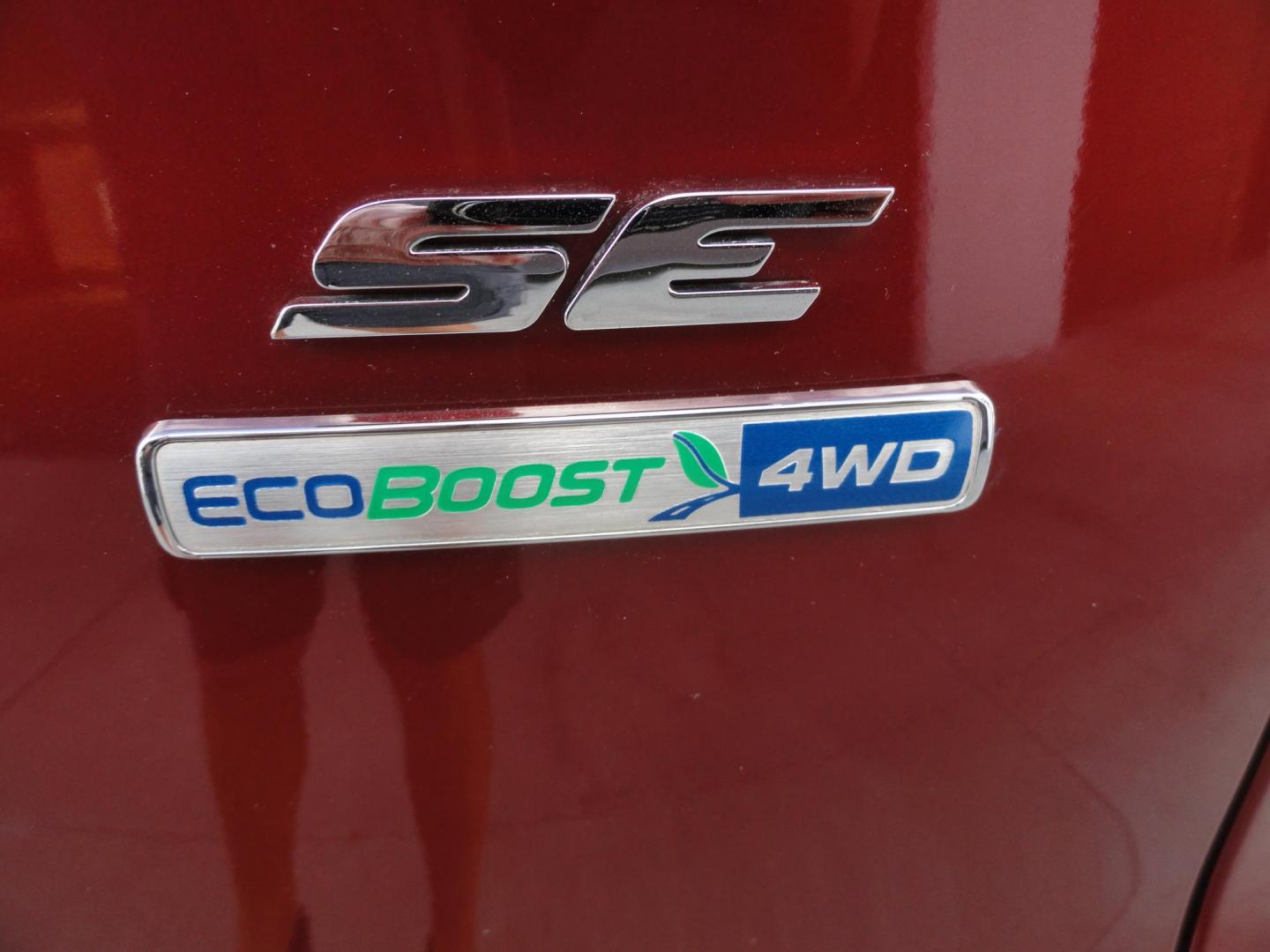 2014 Sunset Metallic /Greystone Ford Escape SE 4WD (1FMCU9GX3EU) with an 1.6L L4 DOHC 16V engine, 6-Speed Automatic transmission, located at 827 W 26th Street, Erie, PA, 16508, (814) 455-3401, 42.105431, -80.090942 - Thanks for looking at out two owner accident and rust-free new arrival. This is the SE model with all wheel drive, power drivers sear, panoramic sunroof, rear parking aids, back up camera, large touch screen and lots more. A full service was just completed in our service department with new Pa state - Photo#7