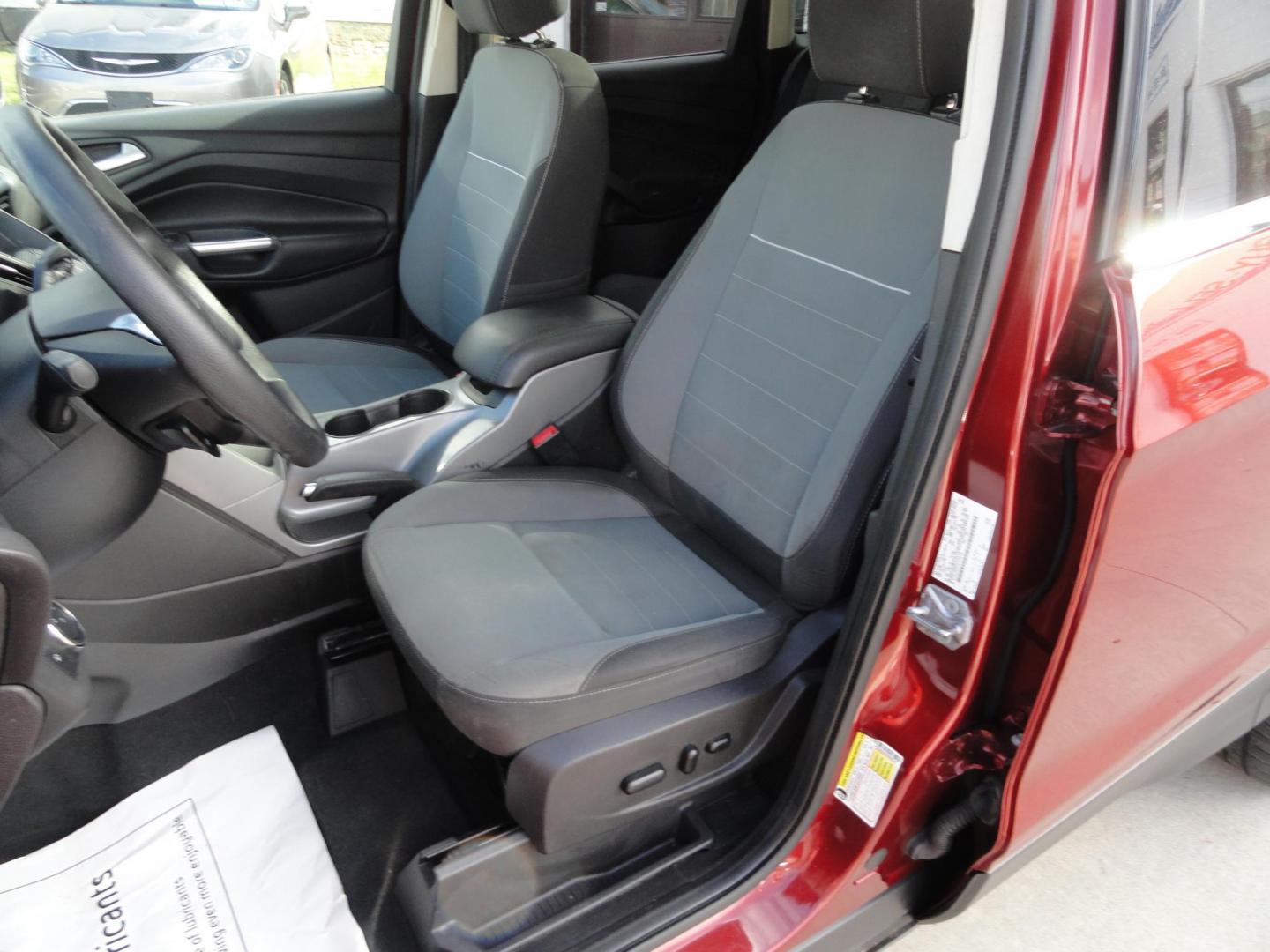 2014 Sunset Metallic /Greystone Ford Escape SE 4WD (1FMCU9GX3EU) with an 1.6L L4 DOHC 16V engine, 6-Speed Automatic transmission, located at 827 W 26th Street, Erie, PA, 16508, (814) 455-3401, 42.105431, -80.090942 - Thanks for looking at out two owner accident and rust-free new arrival. This is the SE model with all wheel drive, power drivers sear, panoramic sunroof, rear parking aids, back up camera, large touch screen and lots more. A full service was just completed in our service department with new Pa state - Photo#23