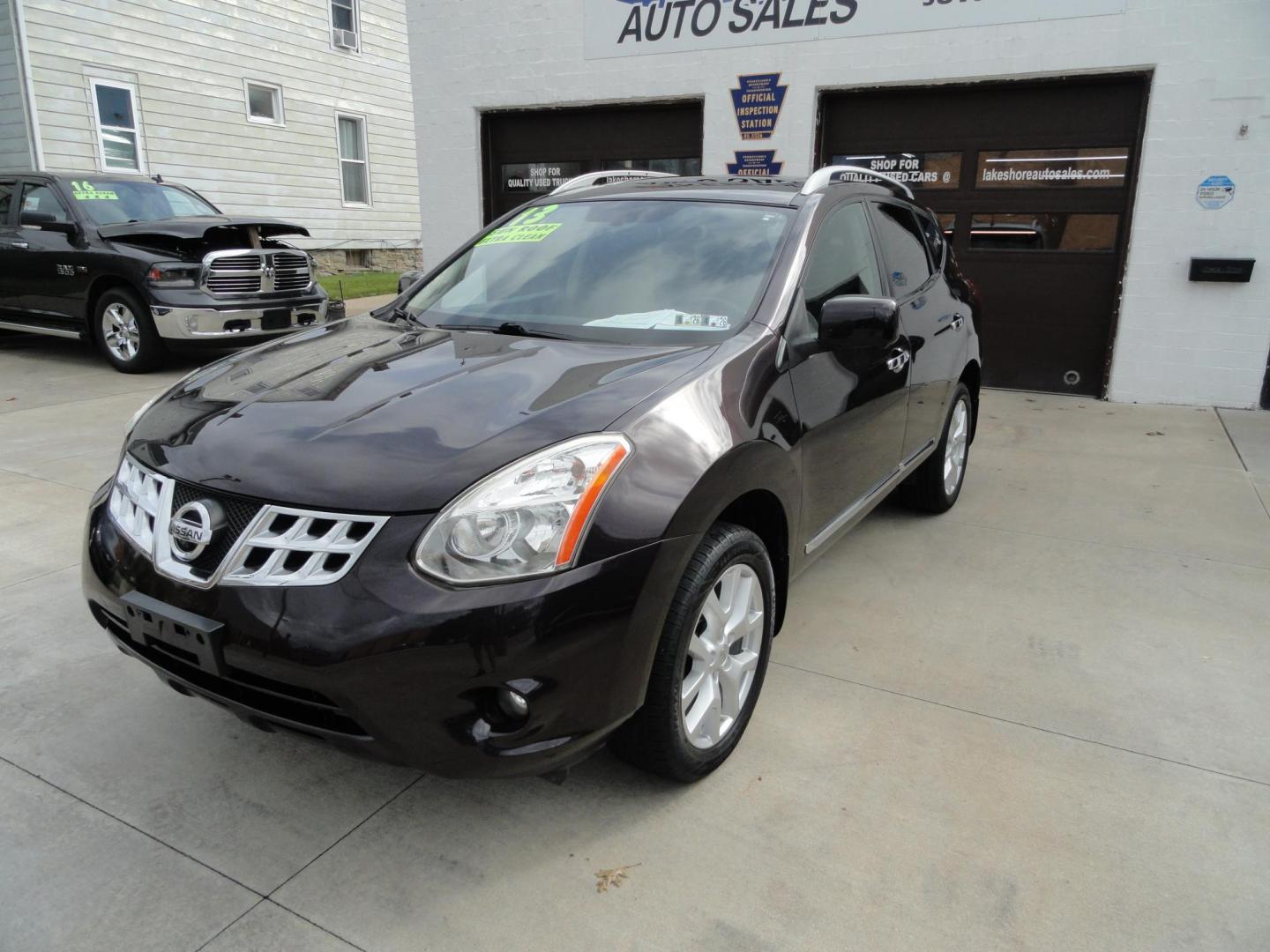 2013 Black Amethyst Metallic /Jet Black Nissan Rogue SL AWD (JN8AS5MV3DW) with an 2.5L L4 DOHC 16V engine, Continuously Variable Transmission transmission, located at 827 W 26th Street, Erie, PA, 16508, (814) 455-3401, 42.105431, -80.090942 - Thanks for looking at our new Honda trade in. This is the SL model with all wheel drive, power drivers seat, power sunroof, navigation, back up camera, keyless entry and lots more. A recent service was just completed in our service department plus a lube oil and filter change. This SUV is in almost - Photo#7
