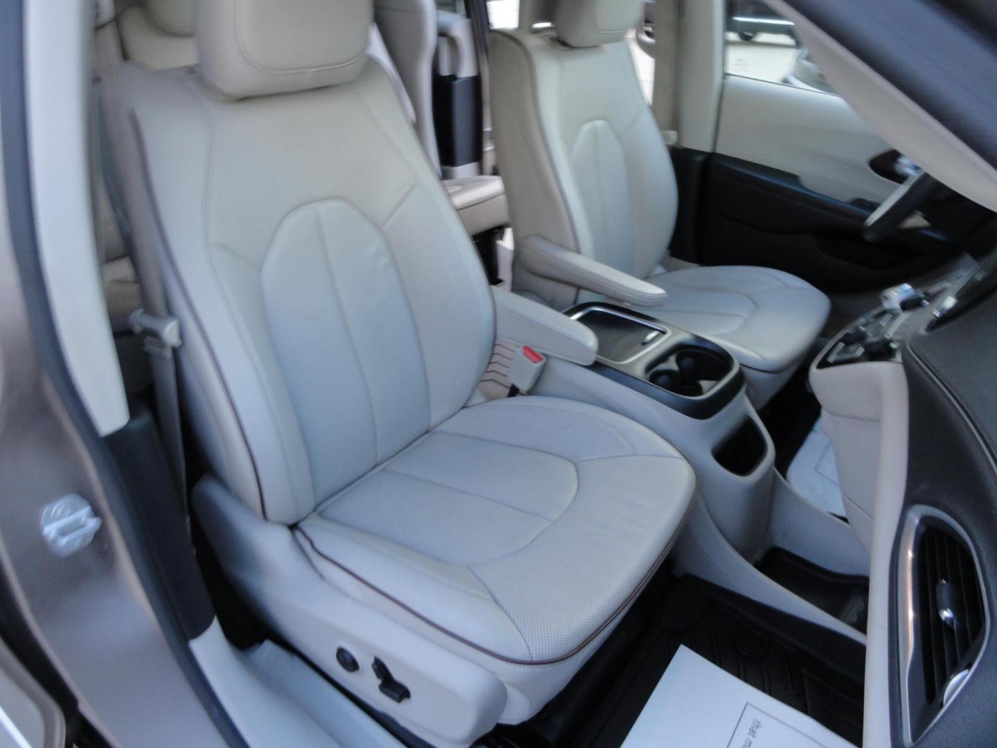 2018 Light Toffee Silver Metallic /Toffee/Cognac/Alloy Chrysler Pacifica Limited (2C4RC1GG3JR) with an 3.6L V6 DOHC 24V engine, 9 Speed Automatic transmission, located at 827 W 26th Street, Erie, PA, 16508, (814) 455-3401, 42.105431, -80.090942 - Thanks for looking at our one owner accident-free new arrival. This is the Limited model with eight passenger seating and lots of options including heated and cooled seats, remote start, stow and go, navigation with back up camera, surround cameras, rear entertainment, blind spot monitor, lane depar - Photo#46