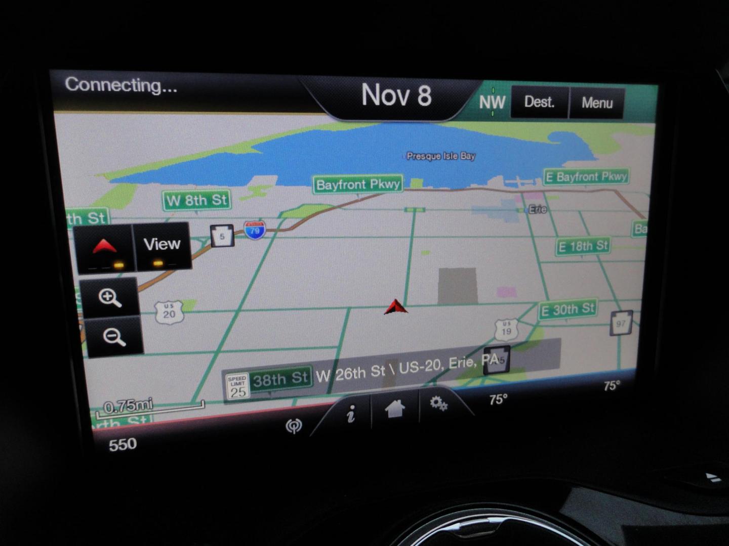 2015 White Platinum Tricoat /Tan Ford Escape Titanium 4WD (1FMCU9J94FU) with an 2.0L L4 DOHC 16V engine, 6-Speed Automatic transmission, located at 827 W 26th Street, Erie, PA, 16508, (814) 455-3401, 42.105431, -80.090942 - Photo#12