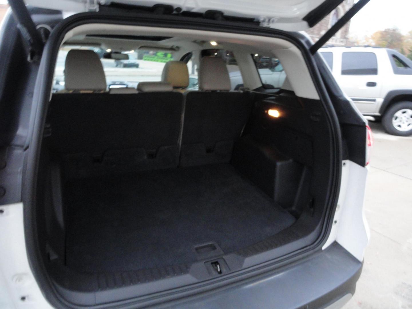 2015 White Platinum Tricoat /Tan Ford Escape Titanium 4WD (1FMCU9J94FU) with an 2.0L L4 DOHC 16V engine, 6-Speed Automatic transmission, located at 827 W 26th Street, Erie, PA, 16508, (814) 455-3401, 42.105431, -80.090942 - Photo#38