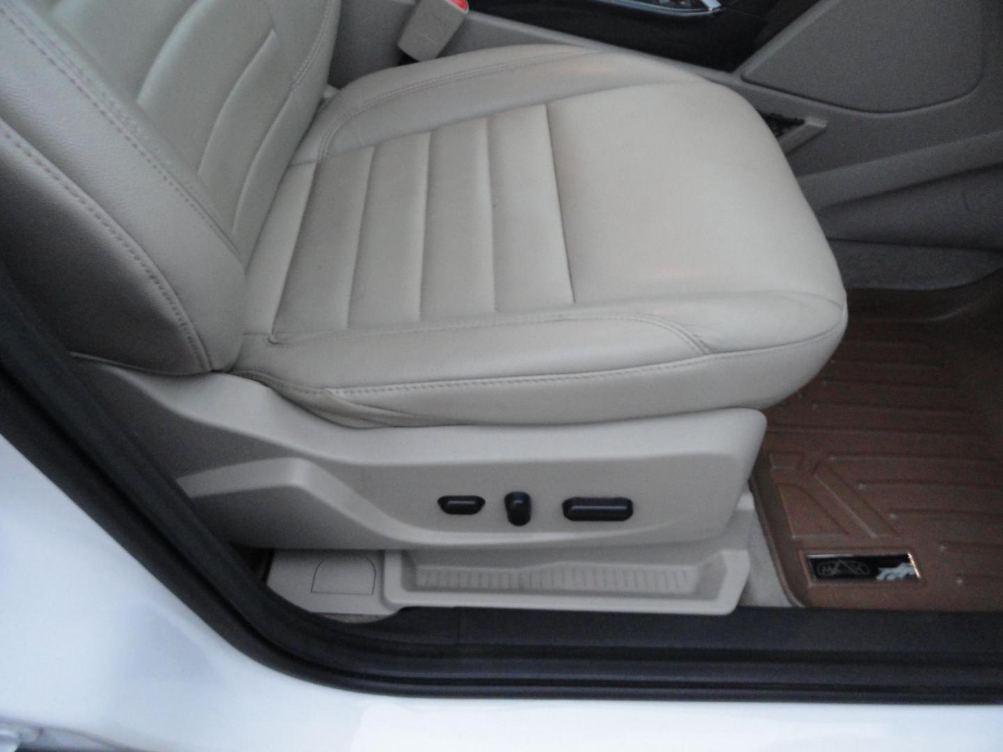 2015 White Platinum Tricoat /Tan Ford Escape Titanium 4WD (1FMCU9J94FU) with an 2.0L L4 DOHC 16V engine, 6-Speed Automatic transmission, located at 827 W 26th Street, Erie, PA, 16508, (814) 455-3401, 42.105431, -80.090942 - Photo#46