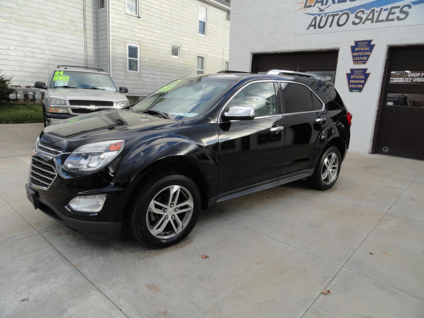 2017 Black Metallic /Greystone Chevrolet Equinox Premier AWD (2GNFLGE30H6) with an 3.6L V6 DOHC 24V engine, 6A transmission, located at 827 W 26th Street, Erie, PA, 16508, (814) 455-3401, 42.105431, -80.090942 - Photo#6