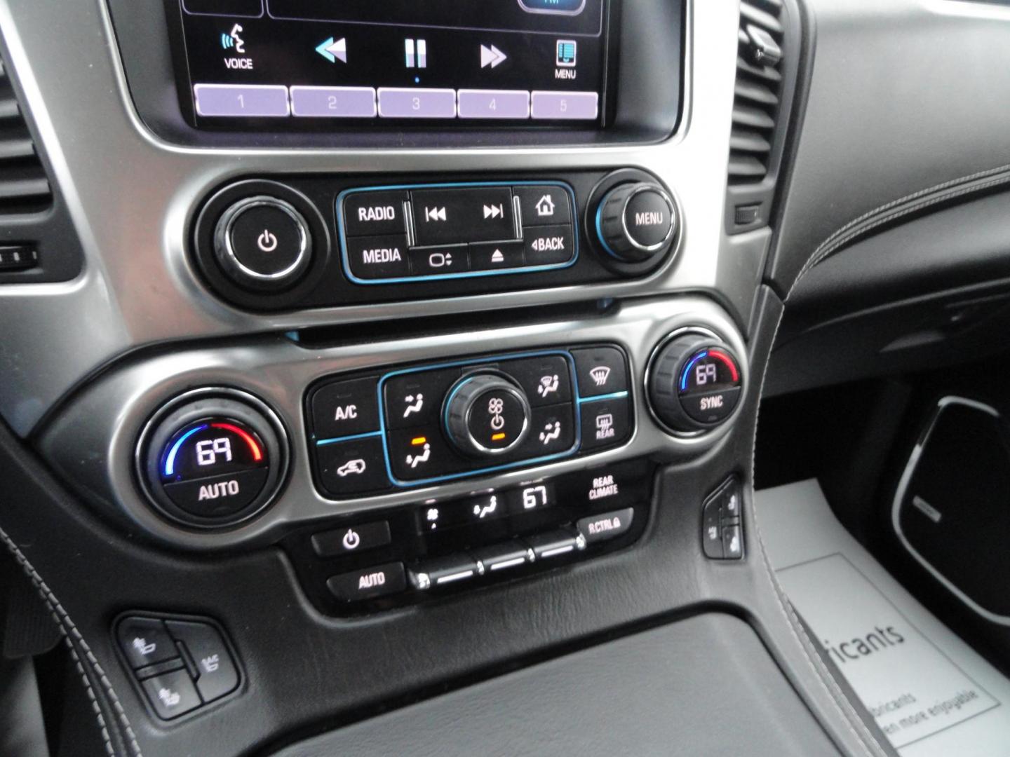 2015 Diamond White Tricoat /Jet Black Chevrolet Tahoe LTZ 4WD (1GNSKCKC5FR) with an 5.3L V8 OHV 16V engine, 6-Speed Automatic transmission, located at 827 W 26th Street, Erie, PA, 16508, (814) 455-3401, 42.105431, -80.090942 - Photo#13