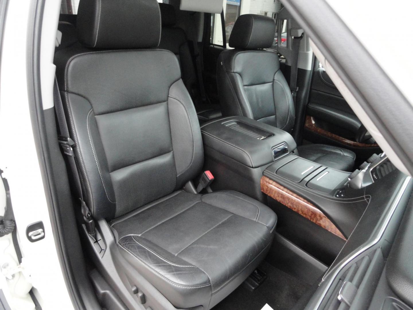 2015 Diamond White Tricoat /Jet Black Chevrolet Tahoe LTZ 4WD (1GNSKCKC5FR) with an 5.3L V8 OHV 16V engine, 6-Speed Automatic transmission, located at 827 W 26th Street, Erie, PA, 16508, (814) 455-3401, 42.105431, -80.090942 - Photo#50