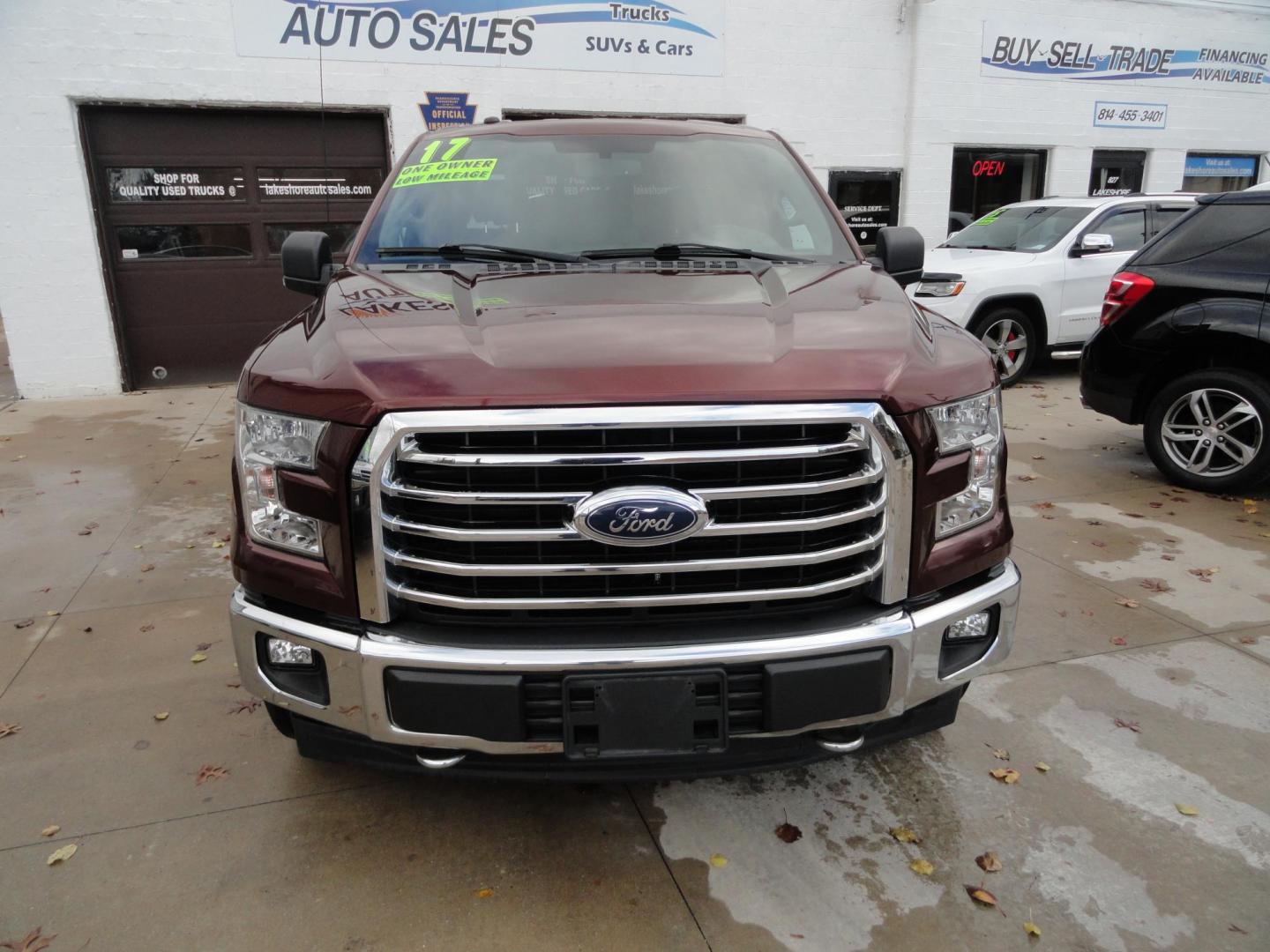 2017 Bronze Fire Metallic /Greystone Ford F-150 XLT Super Cab 6.5-ft. Bed 4WD (1FTFX1EFXHF) with an 5.0L V8 engine, 6 Automatic transmission, located at 827 W 26th Street, Erie, PA, 16508, (814) 455-3401, 42.105431, -80.090942 - Photo#1