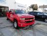 2017 Red Hot /Graphite Chevrolet Silverado 1500 LT Double Cab 4WD (1GCVKREC5HZ) with an 5.3L V8 OHV 16V engine, 6A transmission, located at 827 W 26th Street, Erie, PA, 16508, (814) 455-3401, 42.105431, -80.090942 - Thanks for looking at our super clean recent arrival. This is the 1500 Silverado LT model Double Cab with lots of options including four-wheel drive, the 5.3 V-8, heated seats, power drivers seat, remote start, Z71 Offroad package, back up camera, Tonneau cover, spray in bed liner, both keys and rem - Photo#0