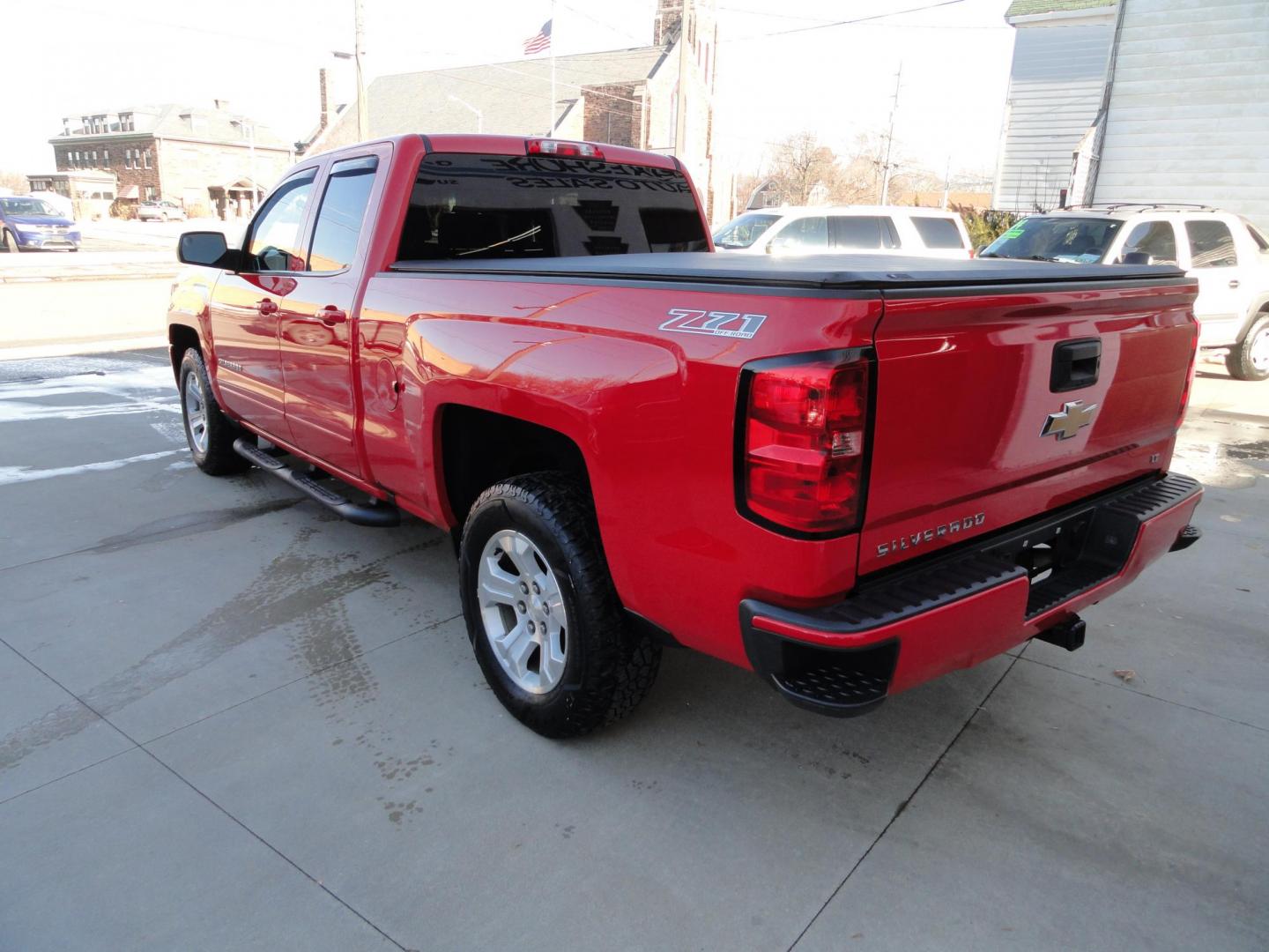 2017 Red Hot /Graphite Chevrolet Silverado 1500 LT Double Cab 4WD (1GCVKREC5HZ) with an 5.3L V8 OHV 16V engine, 6A transmission, located at 827 W 26th Street, Erie, PA, 16508, (814) 455-3401, 42.105431, -80.090942 - Thanks for looking at our super clean recent arrival. This is the 1500 Silverado LT model Double Cab with lots of options including four-wheel drive, the 5.3 V-8, heated seats, power drivers seat, remote start, Z71 Offroad package, back up camera, Tonneau cover, spray in bed liner, both keys and rem - Photo#5