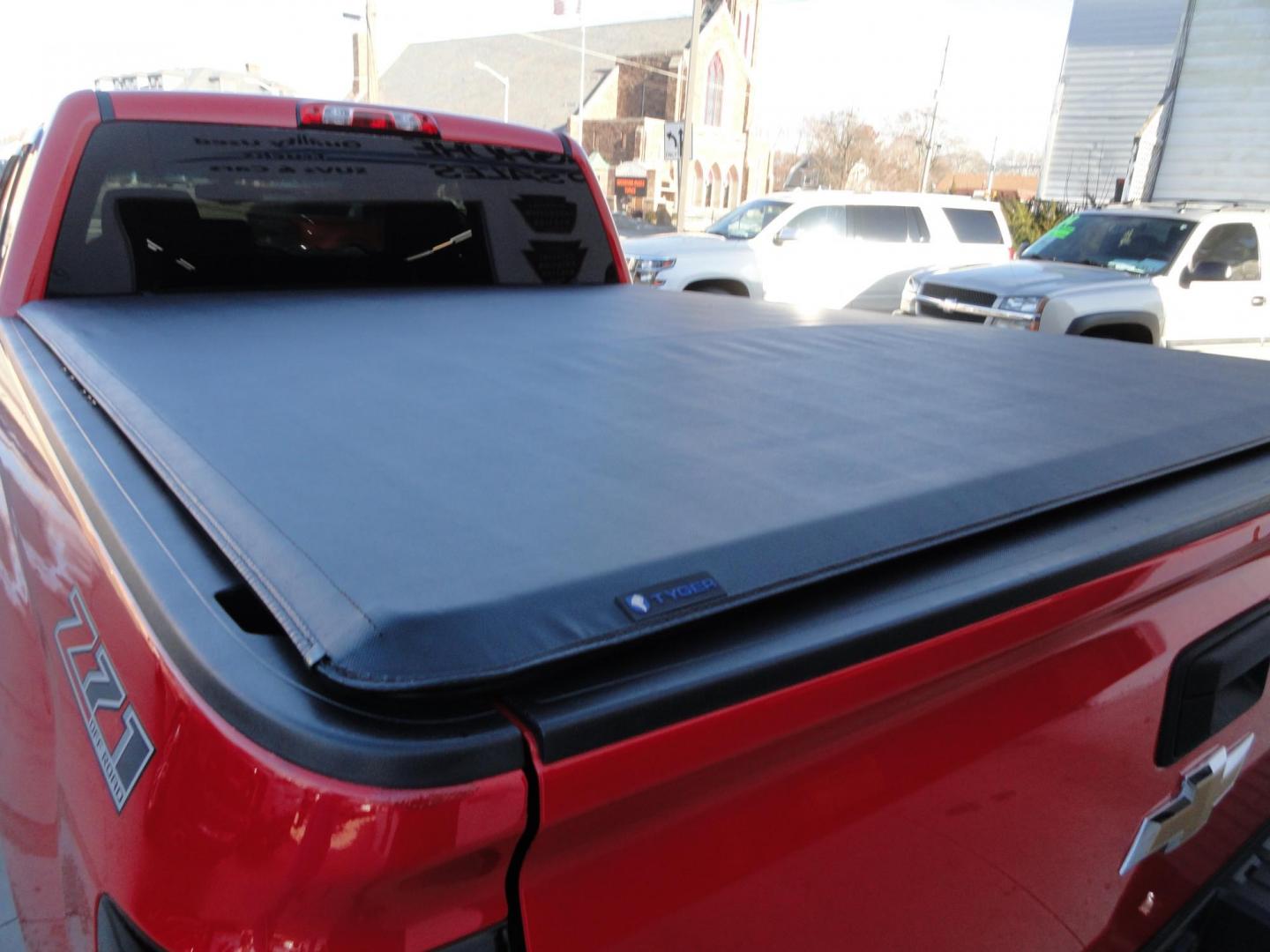 2017 Red Hot /Graphite Chevrolet Silverado 1500 LT Double Cab 4WD (1GCVKREC5HZ) with an 5.3L V8 OHV 16V engine, 6A transmission, located at 827 W 26th Street, Erie, PA, 16508, (814) 455-3401, 42.105431, -80.090942 - Thanks for looking at our super clean recent arrival. This is the 1500 Silverado LT model Double Cab with lots of options including four-wheel drive, the 5.3 V-8, heated seats, power drivers seat, remote start, Z71 Offroad package, back up camera, Tonneau cover, spray in bed liner, both keys and rem - Photo#28