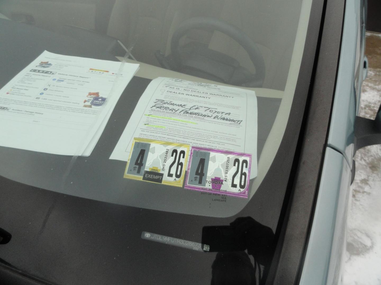 2021 Sea Glass Pearl /Tan Toyota Prius LE AWD-e (JTDL9MFU1M3) with an 1.8L L4 DOHC 16V HYBRID engine, CVT transmission, located at 827 W 26th Street, Erie, PA, 16508, (814) 455-3401, 42.105431, -80.090942 - Thanks for looking at our super low mileage one owner recent arrival. This is the LE all-wheel drive E model with all the options including remote start. This vehicle belonged to an elderly customer who had to stop driving due to age which explains the low mileage. This vehicle has both remotes, the - Photo#35