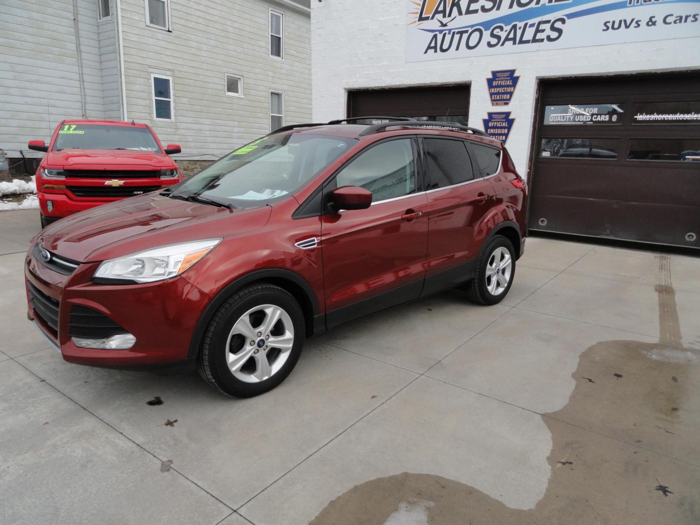 2015 Sunset Matallic /Tan Ford Escape SE FWD (1FMCU0GX6FU) with an 1.6L L4 DOHC 16V engine, 6-Speed Automatic transmission, located at 827 W 26th Street, Erie, PA, 16508, (814) 455-3401, 42.105431, -80.090942 - Photo#6