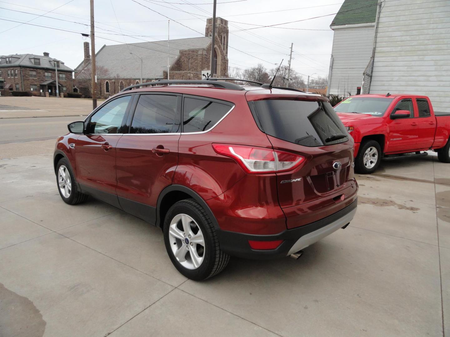 2015 Sunset Matallic /Tan Ford Escape SE FWD (1FMCU0GX6FU) with an 1.6L L4 DOHC 16V engine, 6-Speed Automatic transmission, located at 827 W 26th Street, Erie, PA, 16508, (814) 455-3401, 42.105431, -80.090942 - Photo#5