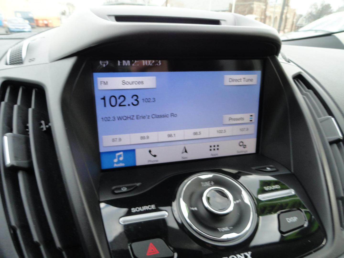 2017 White Titanium /Jet Black Ford Escape Titanium 4WD (1FMCU9JD7HU) with an 1.5L L4 DOHC 16V engine, 6-Speed Automatic transmission, located at 827 W 26th Street, Erie, PA, 16508, (814) 455-3401, 42.105431, -80.090942 - Thanks for looking at our one owner accident and rust-free new arrival. This is the top-of-the-line Titanium model with four-wheel drive, dual power heated leather front seats, remote start, back up camera, push button start, lane departure. blind spot monitor and lots more including two sets of fac - Photo#10