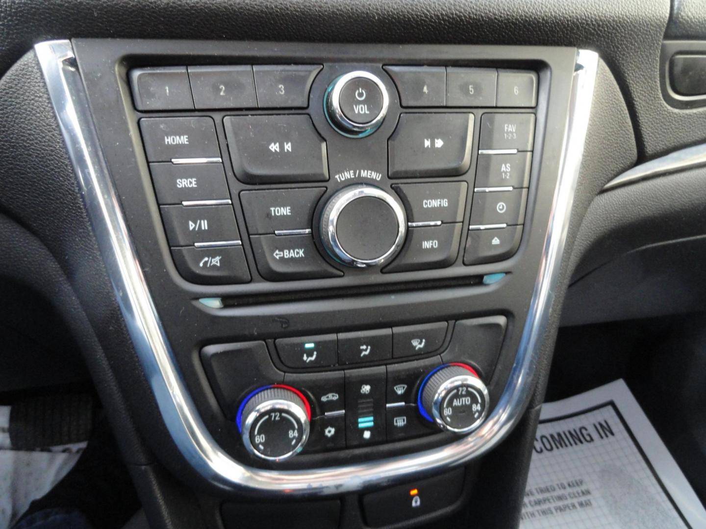 2013 Ruby Red Metallic /Jet Black Buick Encore Convenience AWD (KL4CJFSB0DB) with an 1.4L L4 DOHC 16V TURBO engine, 6-Speed Automatic transmission, located at 827 W 26th Street, Erie, PA, 16508, (814) 455-3401, 42.105431, -80.090942 - Thanks for looking at our low mileage extra clean rust-free new arrival. This is the convenance package with all wheel drive, power sunroof, leather seats, remote start, rear camera and lots more. A full service was just completed in our service department with new Pa state and emissions inspection - Photo#12