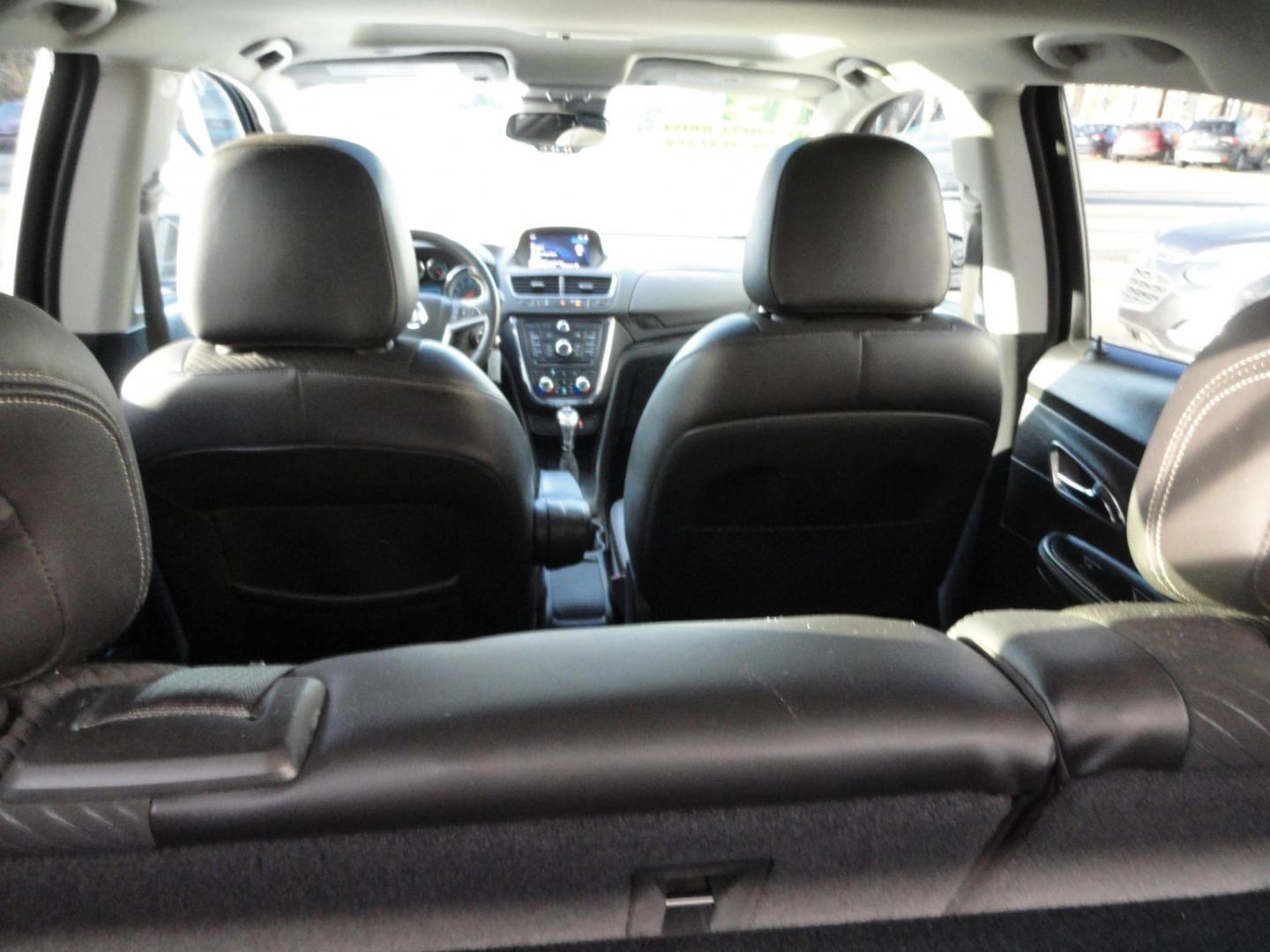 2013 Ruby Red Metallic /Jet Black Buick Encore Convenience AWD (KL4CJFSB0DB) with an 1.4L L4 DOHC 16V TURBO engine, 6-Speed Automatic transmission, located at 827 W 26th Street, Erie, PA, 16508, (814) 455-3401, 42.105431, -80.090942 - Thanks for looking at our low mileage extra clean rust-free new arrival. This is the convenance package with all wheel drive, power sunroof, leather seats, remote start, rear camera and lots more. A full service was just completed in our service department with new Pa state and emissions inspection - Photo#28