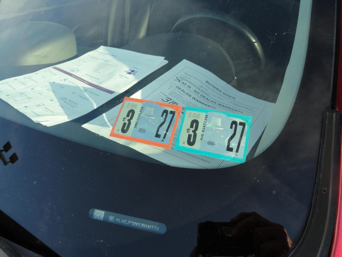 2013 Ruby Red Metallic /Jet Black Buick Encore Convenience AWD (KL4CJFSB0DB) with an 1.4L L4 DOHC 16V TURBO engine, 6-Speed Automatic transmission, located at 827 W 26th Street, Erie, PA, 16508, (814) 455-3401, 42.105431, -80.090942 - Thanks for looking at our low mileage extra clean rust-free new arrival. This is the convenance package with all wheel drive, power sunroof, leather seats, remote start, rear camera and lots more. A full service was just completed in our service department with new Pa state and emissions inspection - Photo#37