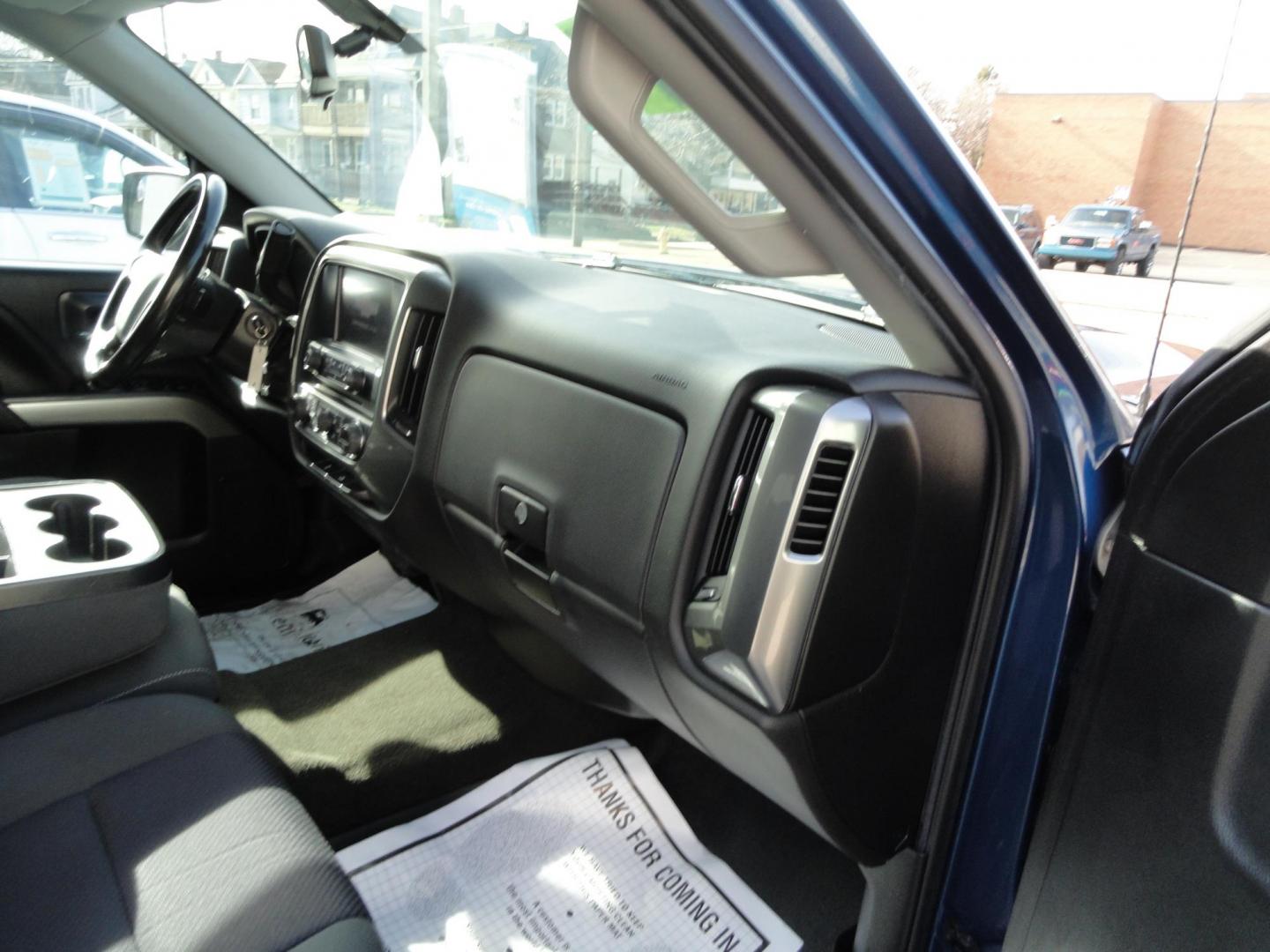 2018 Deep Ocean Blue /Jet Black Chevrolet Silverado 1500 LT Double Cab 4WD (1GCVKREC9JZ) with an 5.3L V8 OHV 16V engine, 6A transmission, located at 827 W 26th Street, Erie, PA, 16508, (814) 455-3401, 42.105431, -80.090942 - Thanks for looking at our super clean rust and accident free two owner new truck trade. This is the Silverado 1500 Double Cab with the 5.3 V8 with four-wheel drive and it comes with the all-star edition package with lots of options and this truck comes with both keys and remotes along with remote st - Photo#36