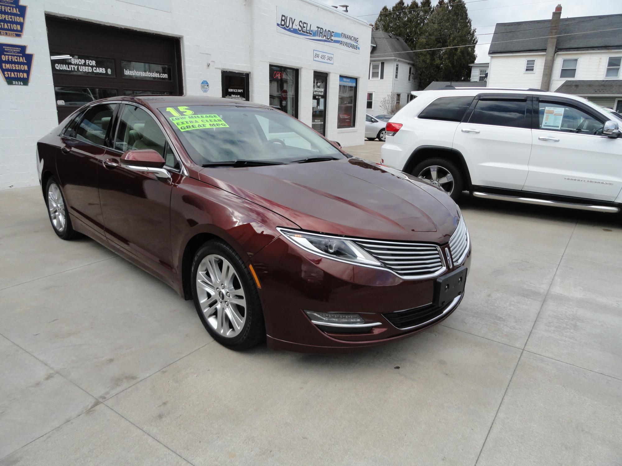 photo of 2015 Lincoln MKZ Hybrid Sedan