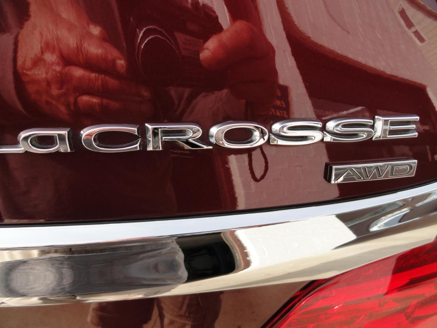 2016 Baroque Red Metallic /Graphite Buick LaCrosse Leather Package AWD (1G4GC5G34GF) with an 3.6L V6 DOHC 24V FFV engine, 6-Speed Automatic transmission, located at 827 W 26th Street, Erie, PA, 16508, (814) 455-3401, 42.105431, -80.090942 - Thank for looking at our two-owner new Chevrolet trade in. This is the Premium with leather all-wheel drive model with heated leather, keyless entry, back up camera, push button start and lots more. We've been servicing this vehicle since 30,000 miles for the previous customer who took excellent car - Photo#8