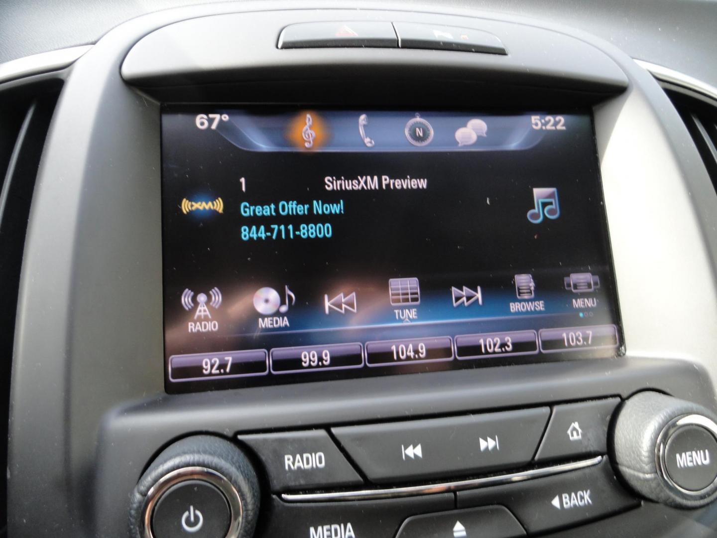 2016 Baroque Red Metallic /Graphite Buick LaCrosse Leather Package AWD (1G4GC5G34GF) with an 3.6L V6 DOHC 24V FFV engine, 6-Speed Automatic transmission, located at 827 W 26th Street, Erie, PA, 16508, (814) 455-3401, 42.105431, -80.090942 - Thank for looking at our two-owner new Chevrolet trade in. This is the Premium with leather all-wheel drive model with heated leather, keyless entry, back up camera, push button start and lots more. We've been servicing this vehicle since 30,000 miles for the previous customer who took excellent car - Photo#14