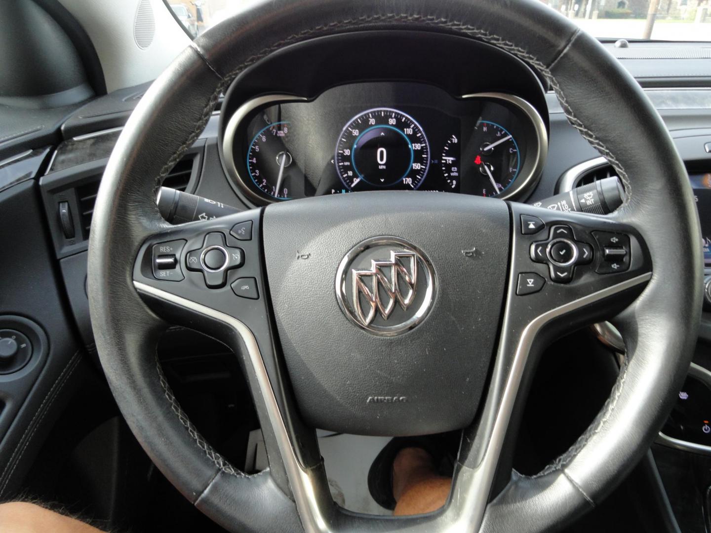 2016 Baroque Red Metallic /Graphite Buick LaCrosse Leather Package AWD (1G4GC5G34GF) with an 3.6L V6 DOHC 24V FFV engine, 6-Speed Automatic transmission, located at 827 W 26th Street, Erie, PA, 16508, (814) 455-3401, 42.105431, -80.090942 - Thank for looking at our two-owner new Chevrolet trade in. This is the Premium with leather all-wheel drive model with heated leather, keyless entry, back up camera, push button start and lots more. We've been servicing this vehicle since 30,000 miles for the previous customer who took excellent car - Photo#18