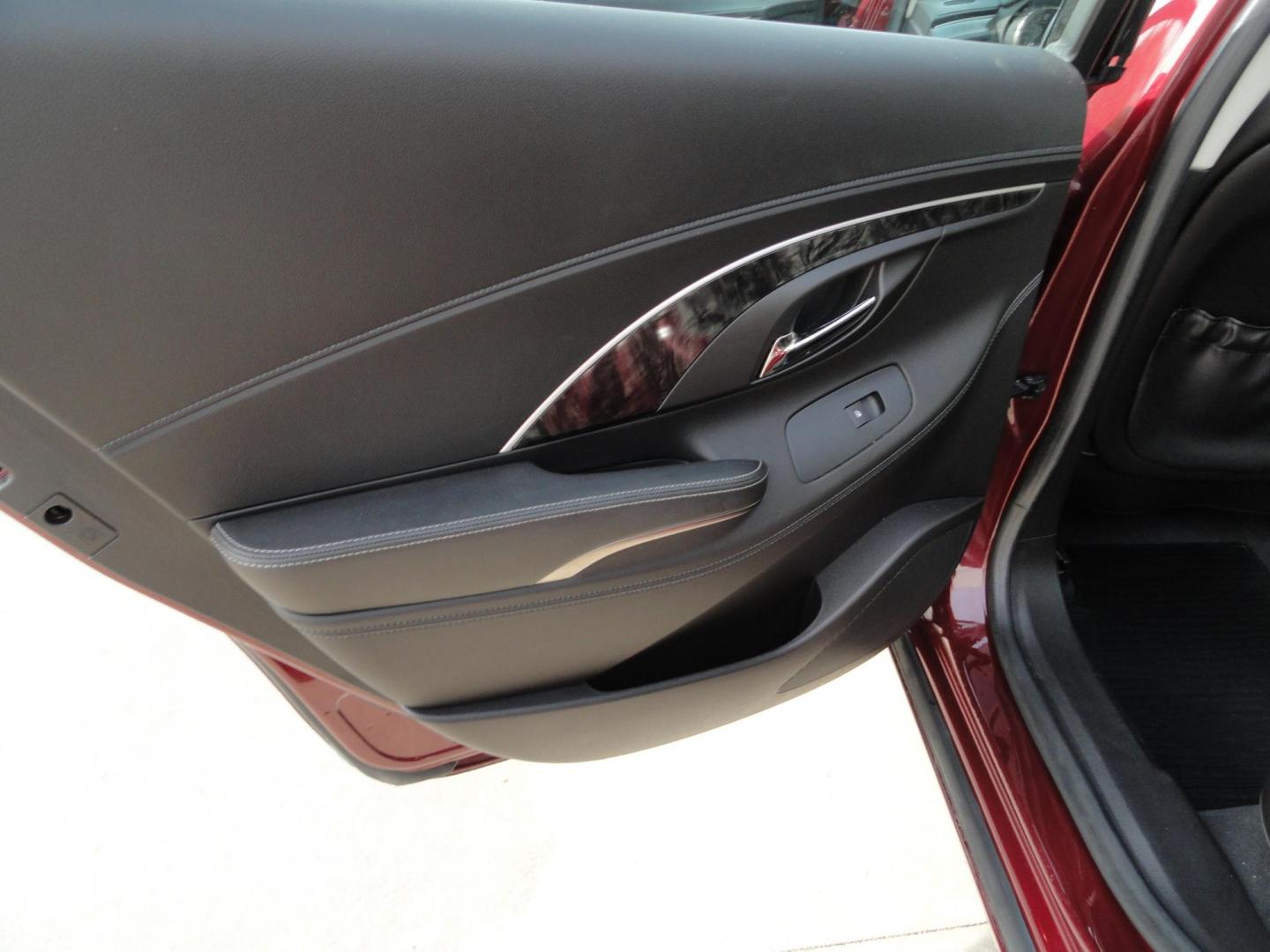 2016 Baroque Red Metallic /Graphite Buick LaCrosse Leather Package AWD (1G4GC5G34GF) with an 3.6L V6 DOHC 24V FFV engine, 6-Speed Automatic transmission, located at 827 W 26th Street, Erie, PA, 16508, (814) 455-3401, 42.105431, -80.090942 - Thank for looking at our two-owner new Chevrolet trade in. This is the Premium with leather all-wheel drive model with heated leather, keyless entry, back up camera, push button start and lots more. We've been servicing this vehicle since 30,000 miles for the previous customer who took excellent car - Photo#32