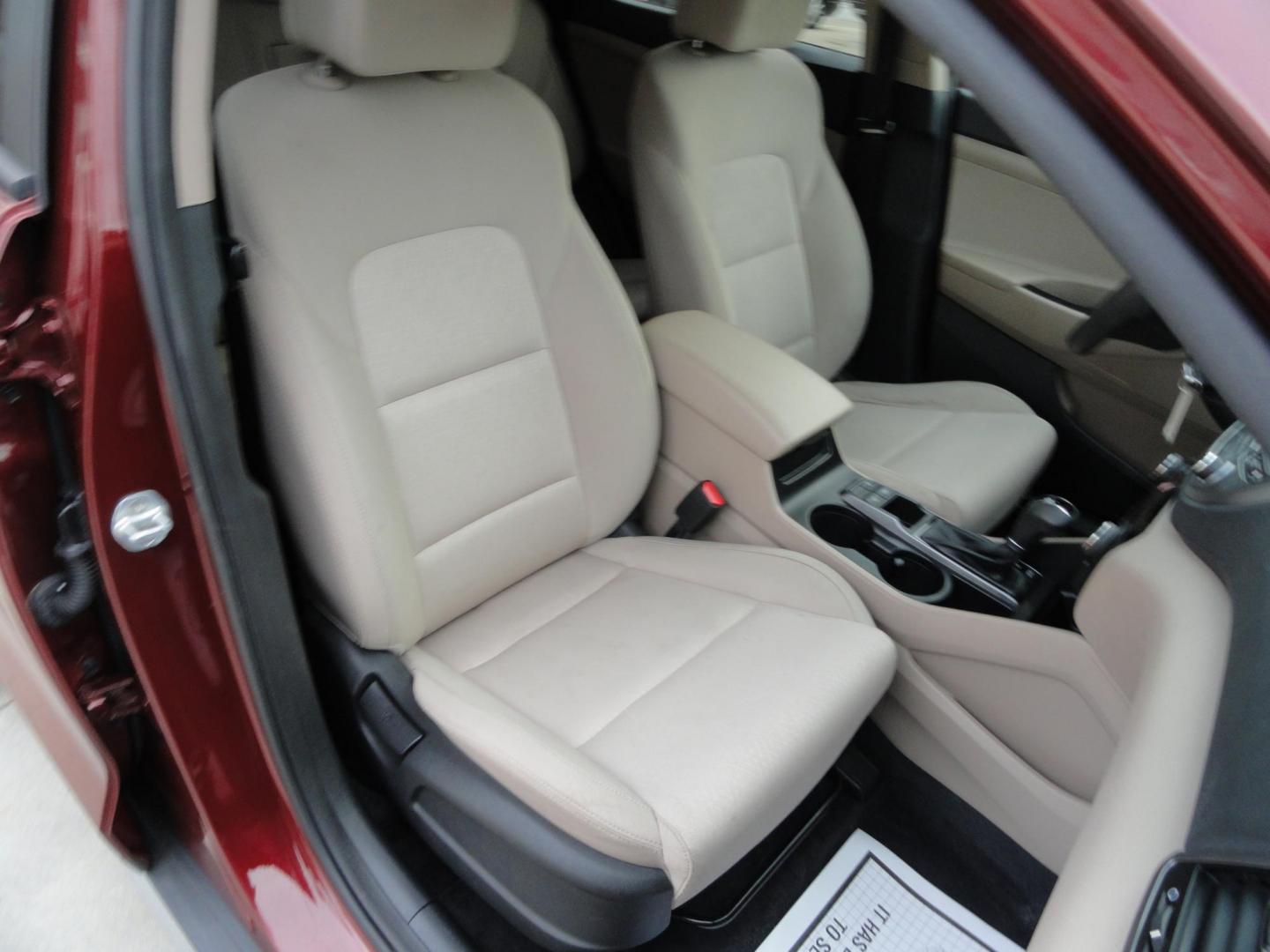 2018 Ruby Wine /Beige Hyundai Tucson SE AWD (KM8J3CA45JU) with an 2.0L L4 DOHC 16V engine, 6-Speed Automatic transmission, located at 827 W 26th Street, Erie, PA, 16508, (814) 455-3401, 42.105431, -80.090942 - Thanks for looking at our super clean rust and accident-free recent arrival. This is the Se ALL WHEEL DRIVE model with lots of options including a power drivers seat, keyless entry, Bluetooth, and lots more. A full service was just completed in our service department with new Pa state and emissions - Photo#34