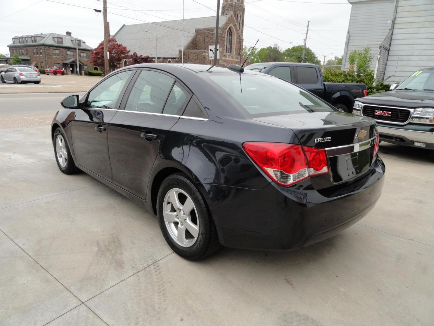 2015 Blue Ray Metallic /Graphite Chevrolet Cruze 1LT Auto (1G1PC5SB9F7) with an 1.4L L4 DOHC 16V TURBO engine, 6-Speed Automatic transmission, located at 827 W 26th Street, Erie, PA, 16508, (814) 455-3401, 42.105431, -80.090942 - Thanks for looking at Grandma's low mileage like new accident-free new Chevy trade. This is the LT model with lots of toys including a power drivers seat, factory remote start, Bluetooth, XM radio and lots more. A full service was just completed in our service department with new Pa state and emissi - Photo#5