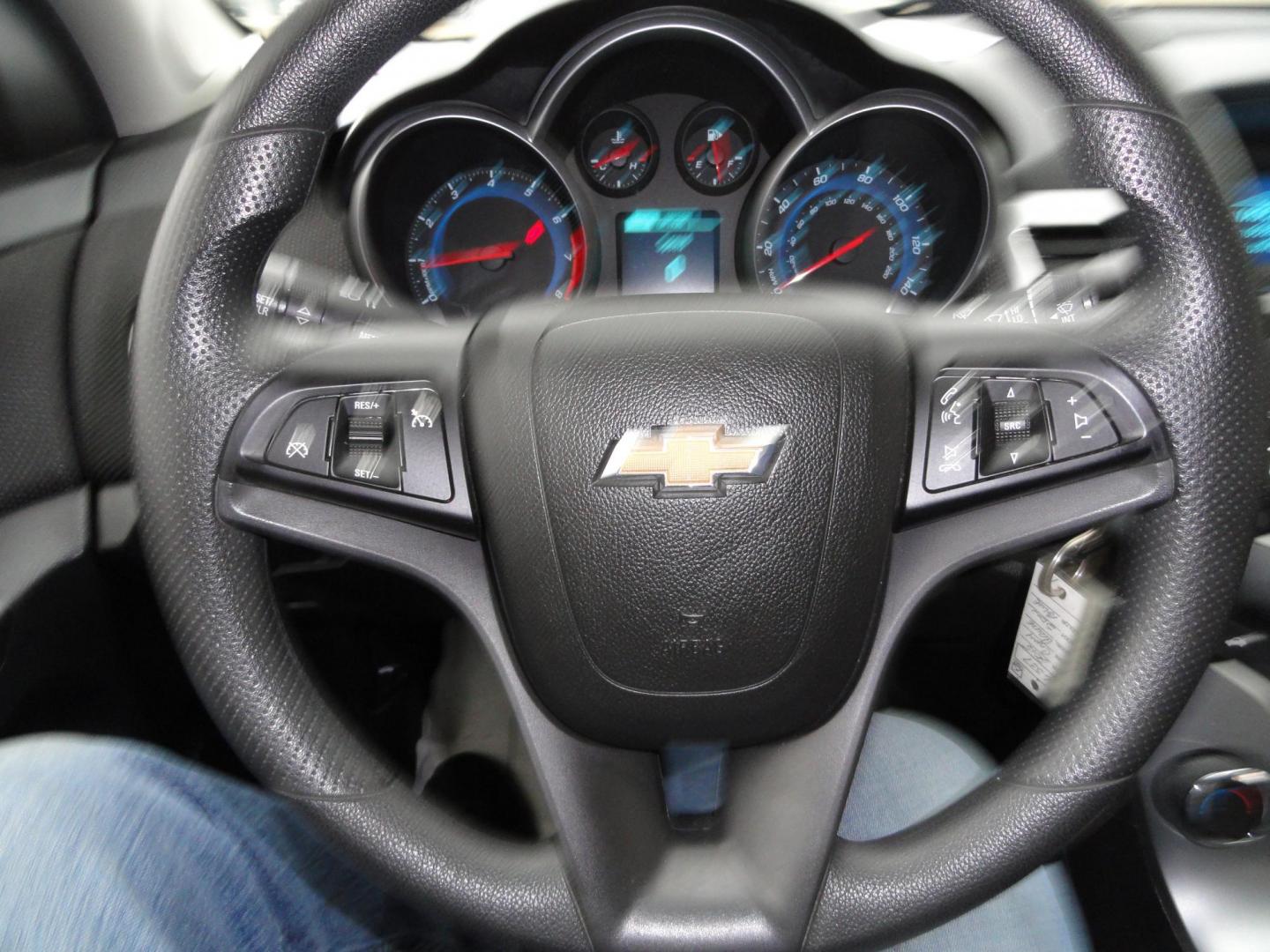 2015 Blue Ray Metallic /Graphite Chevrolet Cruze 1LT Auto (1G1PC5SB9F7) with an 1.4L L4 DOHC 16V TURBO engine, 6-Speed Automatic transmission, located at 827 W 26th Street, Erie, PA, 16508, (814) 455-3401, 42.105431, -80.090942 - Thanks for looking at Grandma's low mileage like new accident-free new Chevy trade. This is the LT model with lots of toys including a power drivers seat, factory remote start, Bluetooth, XM radio and lots more. A full service was just completed in our service department with new Pa state and emissi - Photo#14