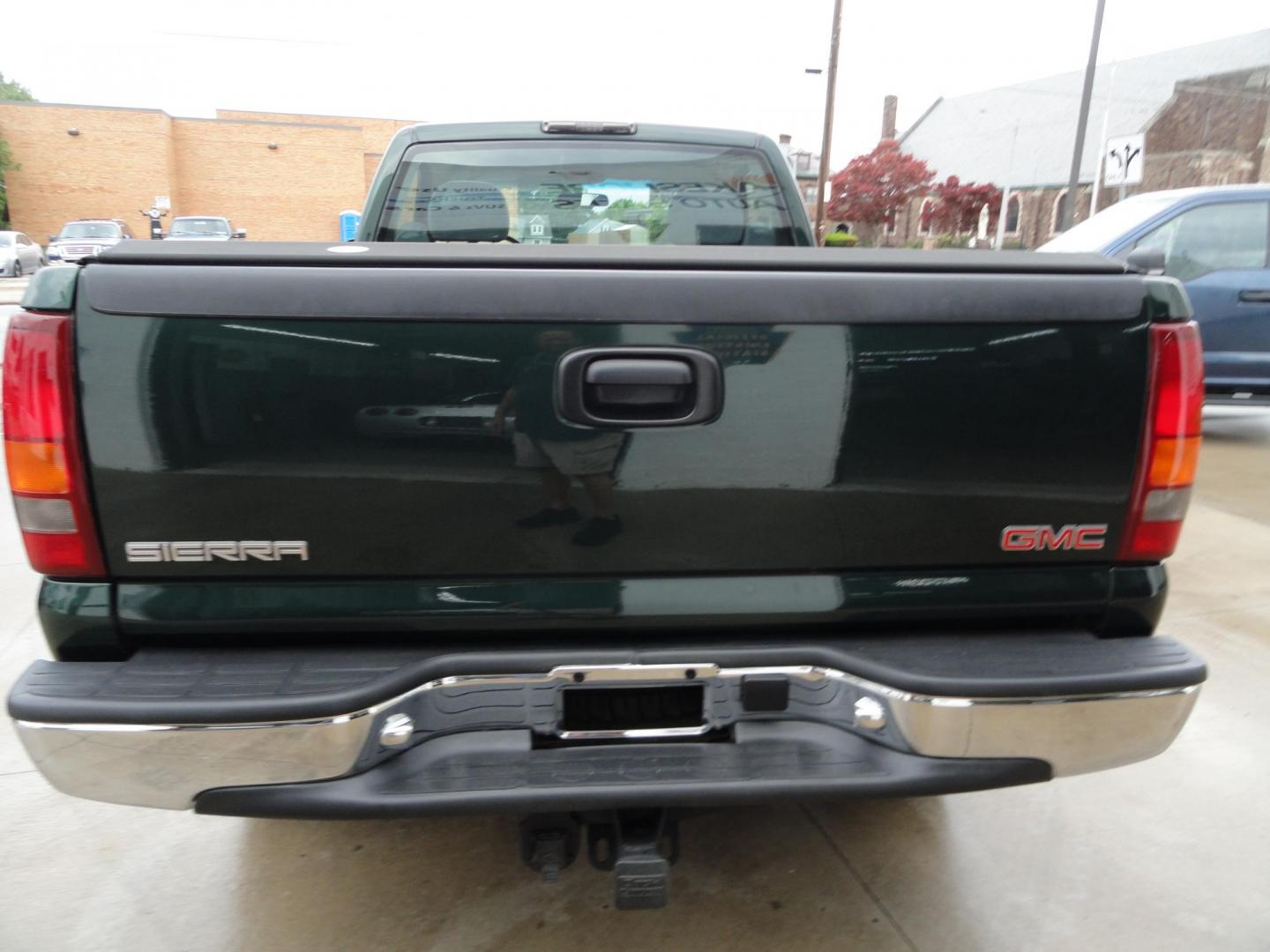 2001 Polo Green Metallic /Graphite GMC Sierra 1500 SLE Short Bed 4WD (1GTEK14T81Z) with an 5.3L V8 OHV 16V engine, 4-Speed Automatic Overdrive transmission, located at 827 W 26th Street, Erie, PA, 16508, (814) 455-3401, 42.105431, -80.090942 - Thanks for looking at our low mileage two owner accident and rust-free new arrival. This truck is definitely a survivor with all original sheet metal, solid rockers, cab corners and frame. The second owner who we acquired this truck from owned it since 2014, oiled the undercarriage every year of own - Photo#4